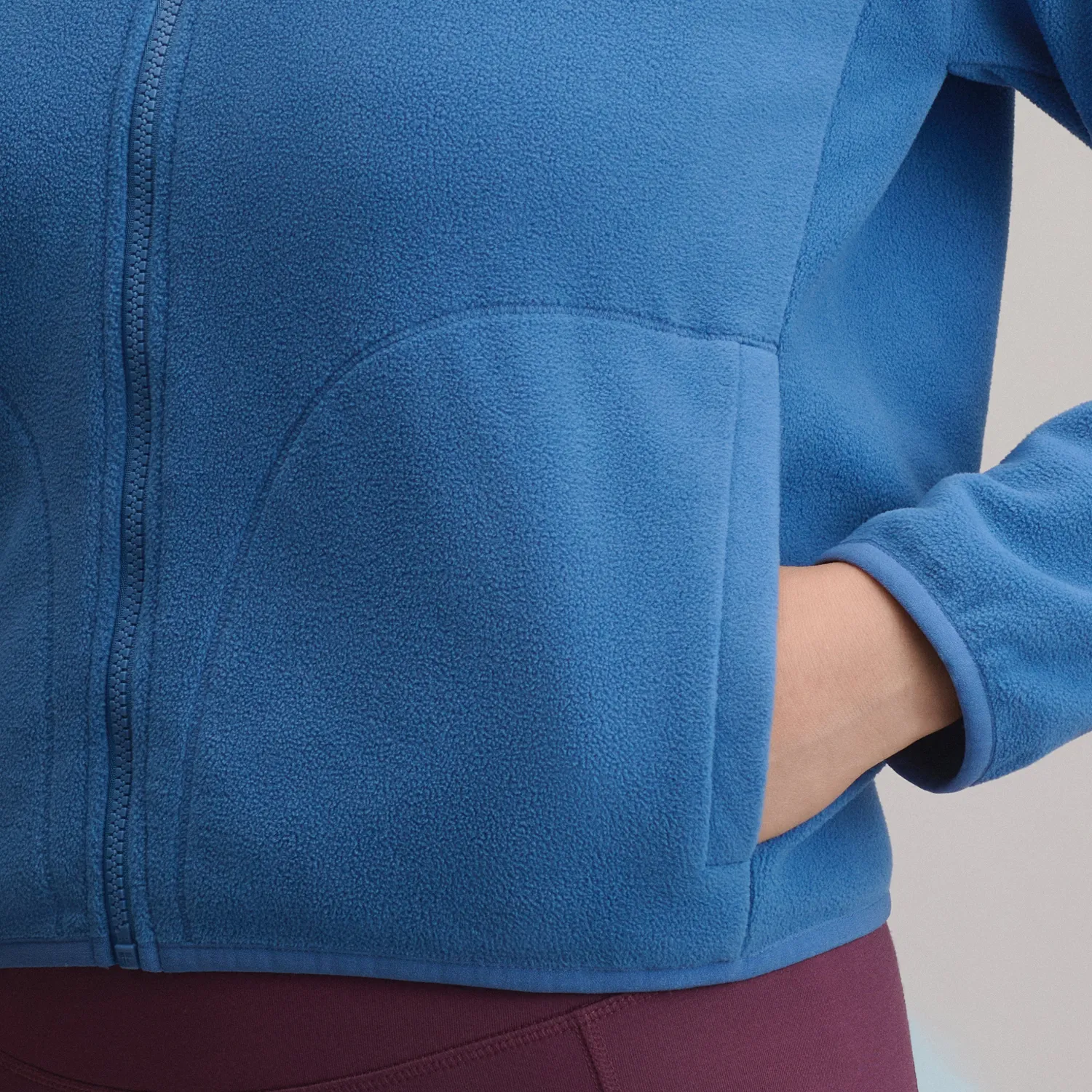 Eddie Bauer Quest 2.0 geacă fleece full-zip Vintage Rose moale