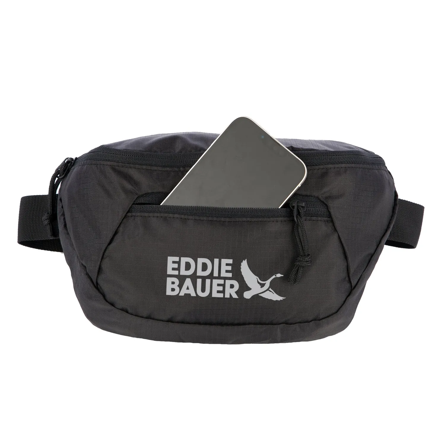Eddie Bauer Stowaway borseta talie negru pliabila 1L