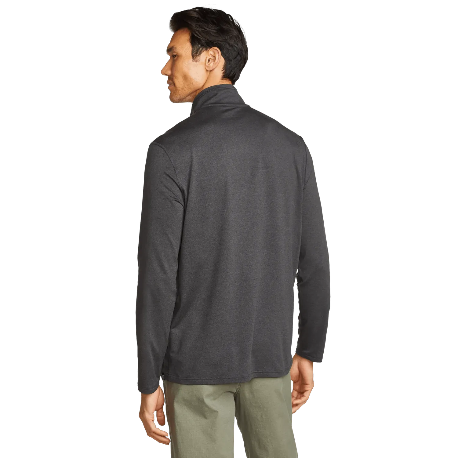 Eddie Bauer Mountain Trek 1/2-Zip bluză gri stretch