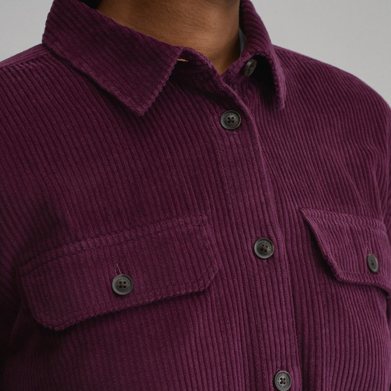 Eddie Bauer Canyons Boyfriend camasa cord roz