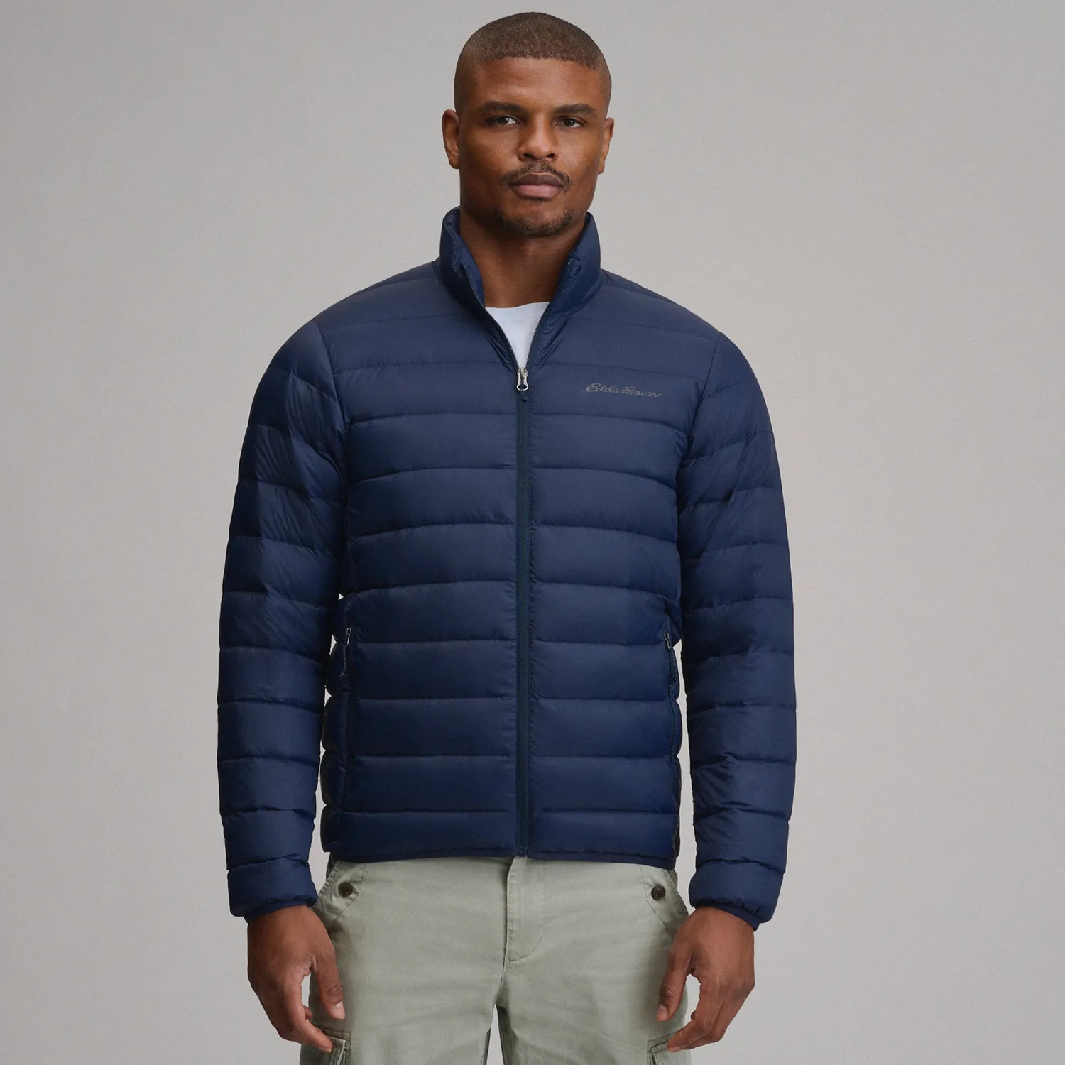 Eddie Bauer CirrusLite geacă puf bărbați negru ușoară