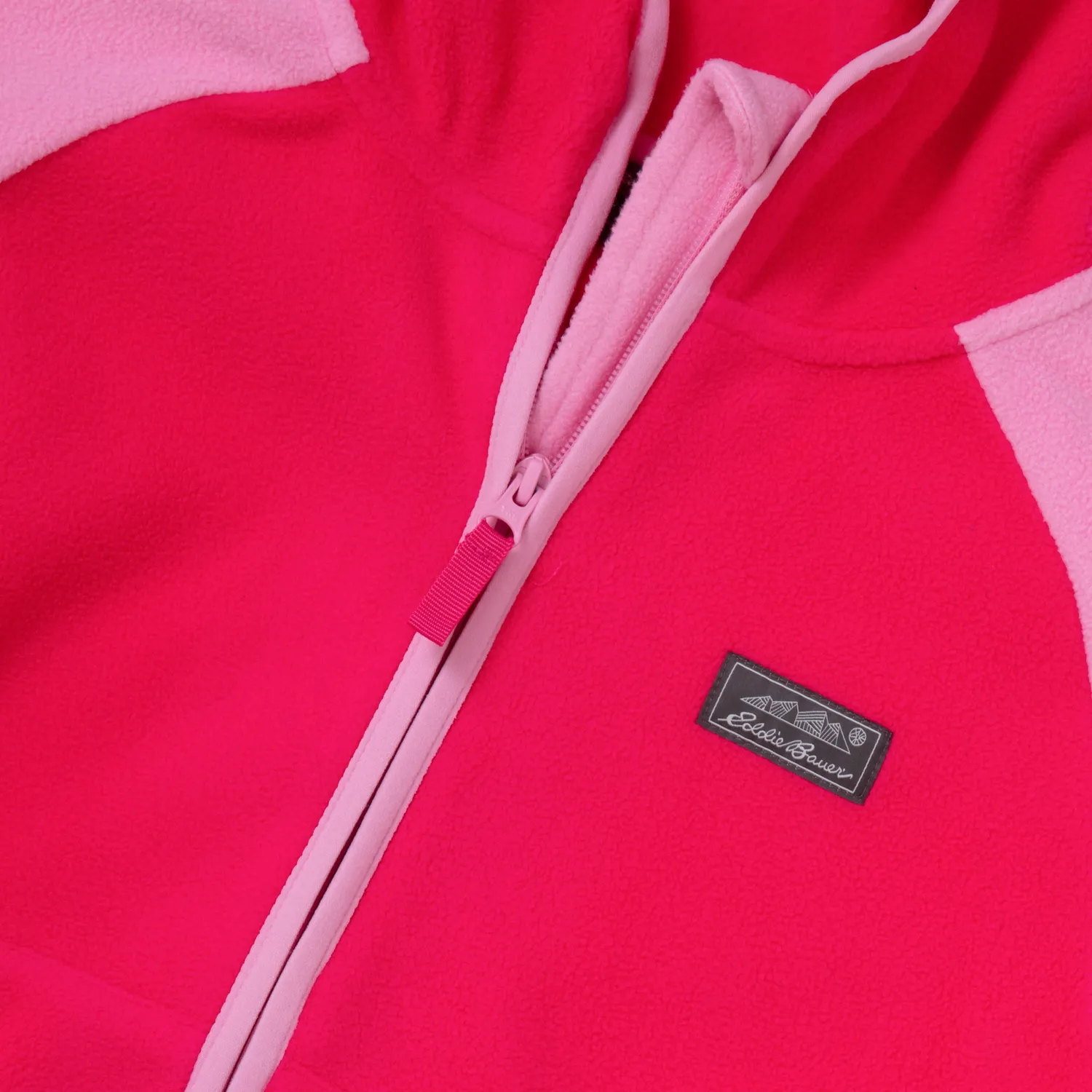 Eddie Bauer Quest geaca fleece fete Aqua cu gluga plusata