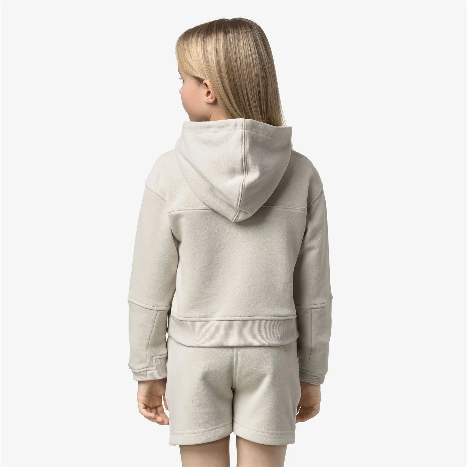 K-Way Ninette PC hanorac fete bej fleece ușor
