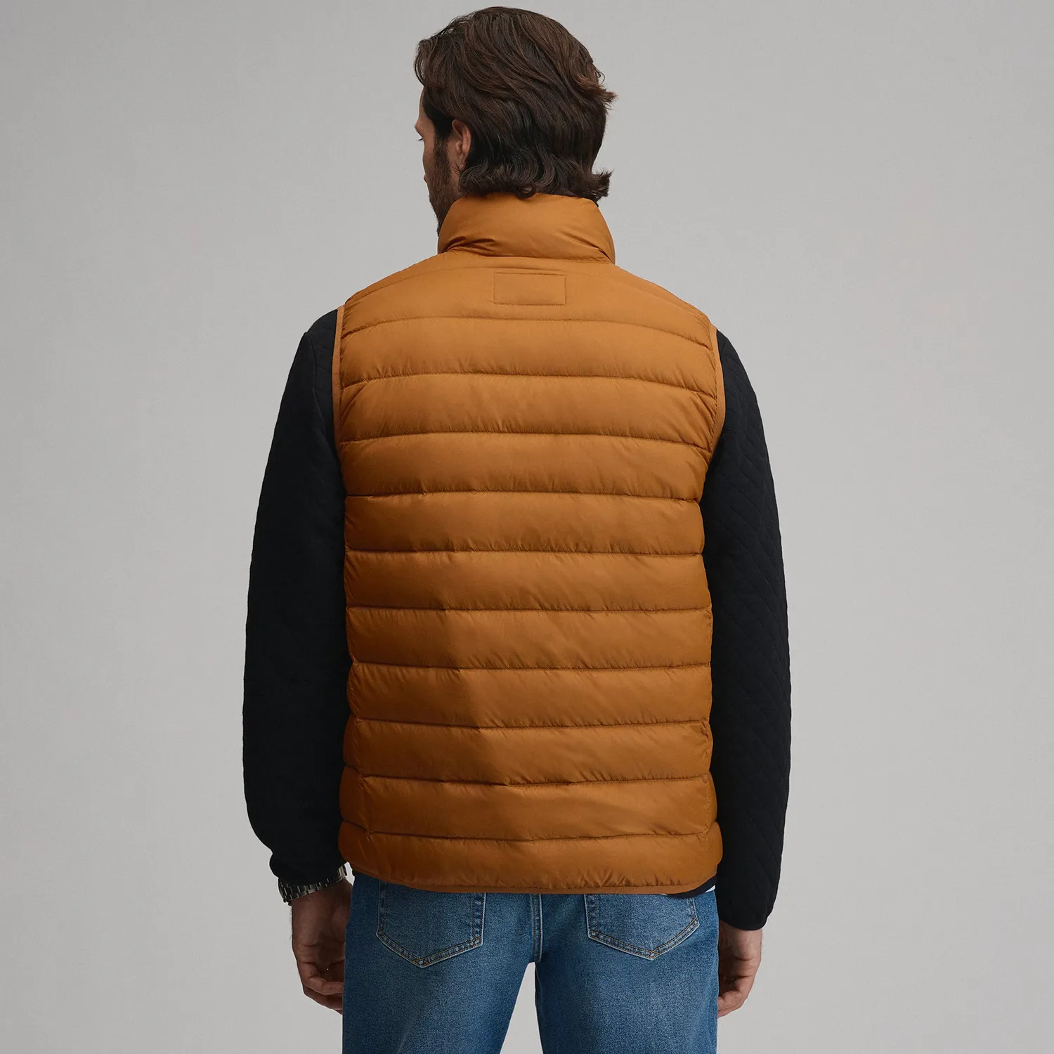 Eddie Bauer CirrusLite Down Vest vesta barbati puf usor neagra