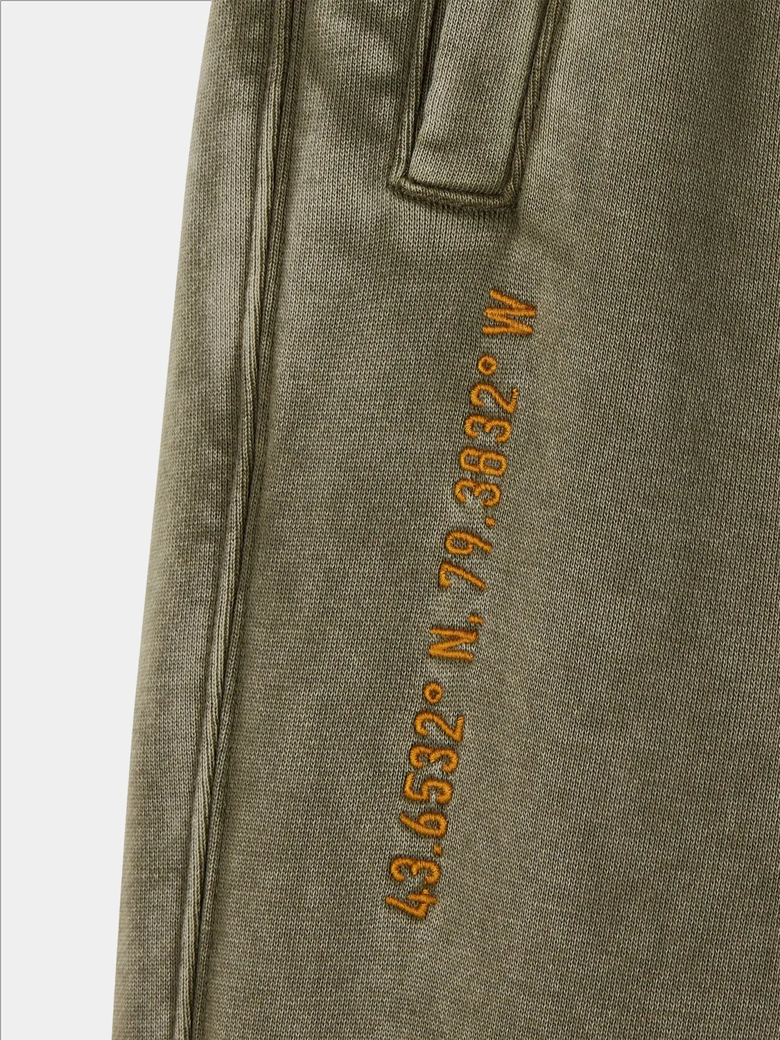 Alpha Industries OVO pantaloni fleece verzi bumbac relaxed