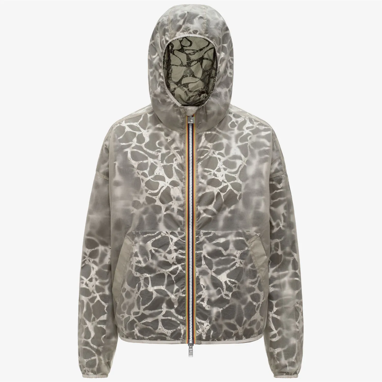 K-Way Laurette Light geaca dama scurta verde reversibila