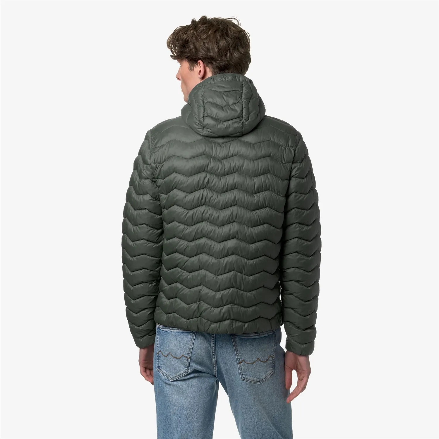 K-Way Jack Quilted Warm geacă bărbați verde matlasată