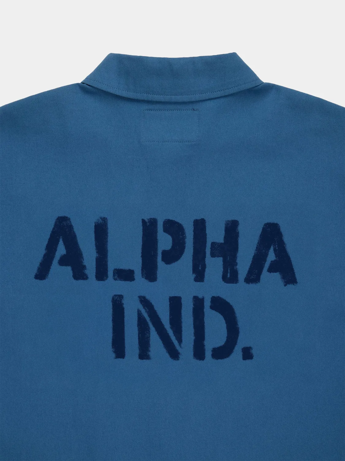 Alpha Industries Relaxed camasa barbati bumbac albastra