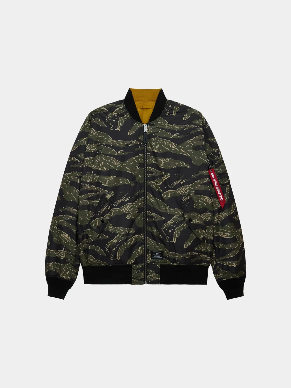 Alpha Industries L-2B Oversized Bomber geaca reversibila neagra