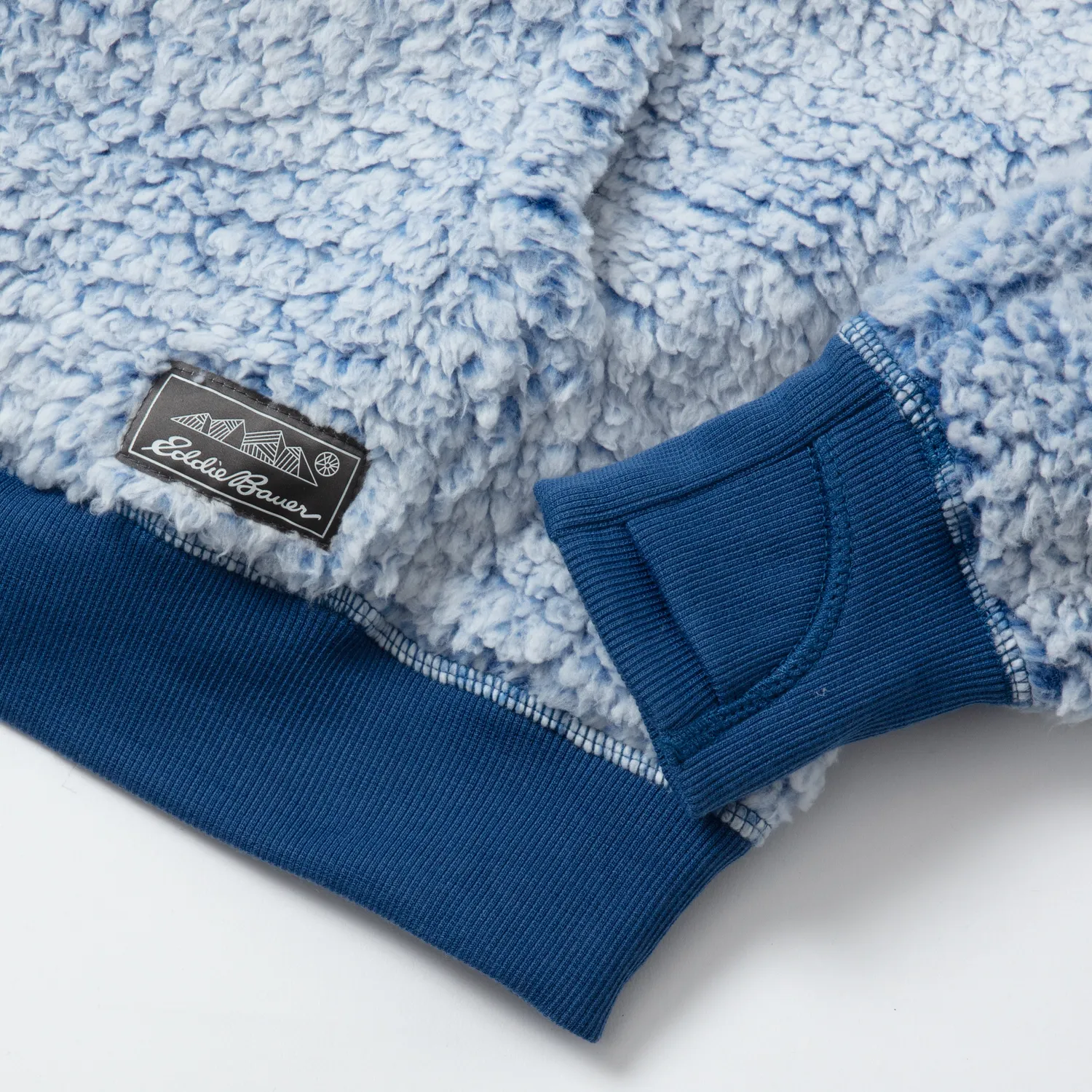 Eddie Bauer Fireside Plush 1/4 Zip bluză fleece fete călduroasă