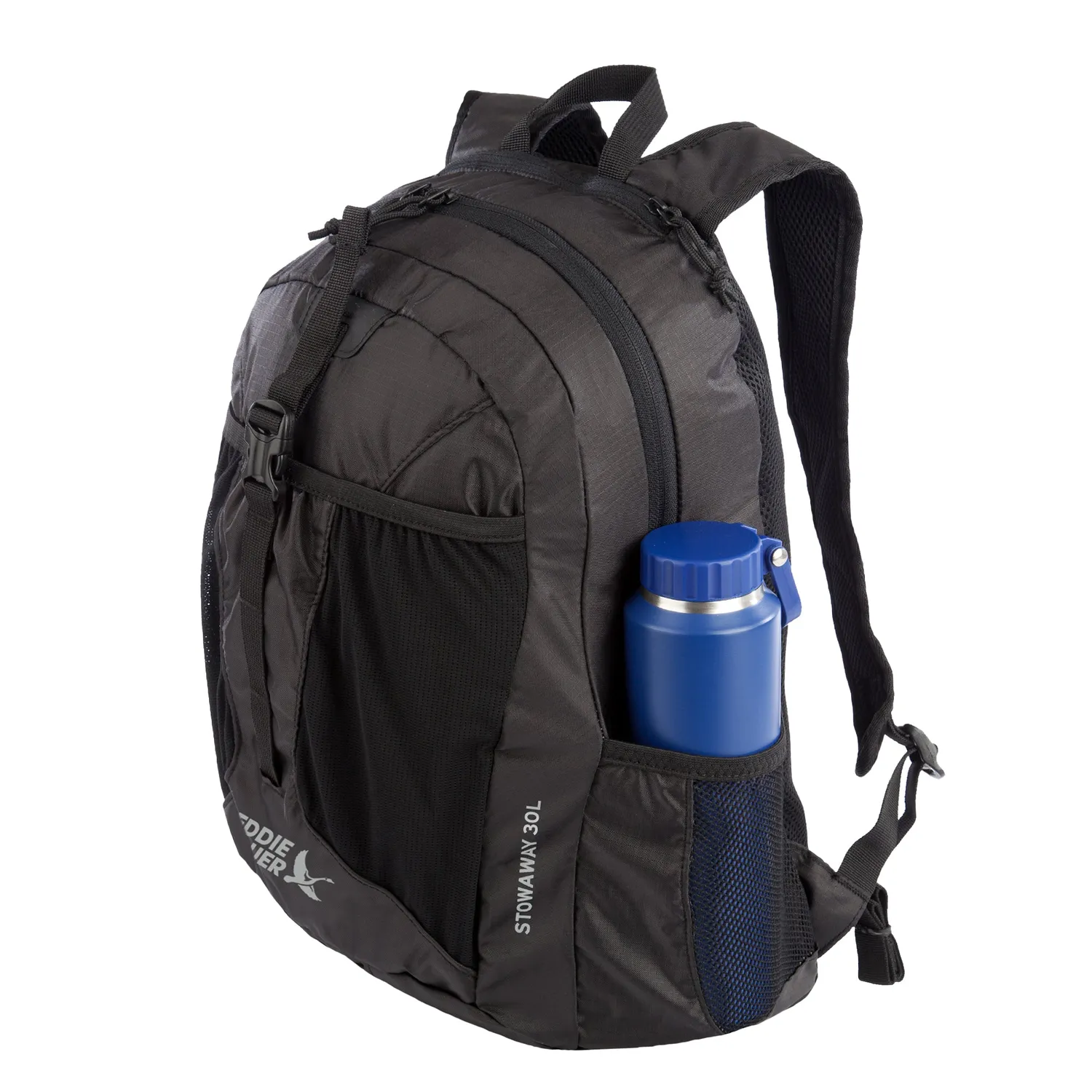 Eddie Bauer Stowaway rucsac 30L Negru pliabil