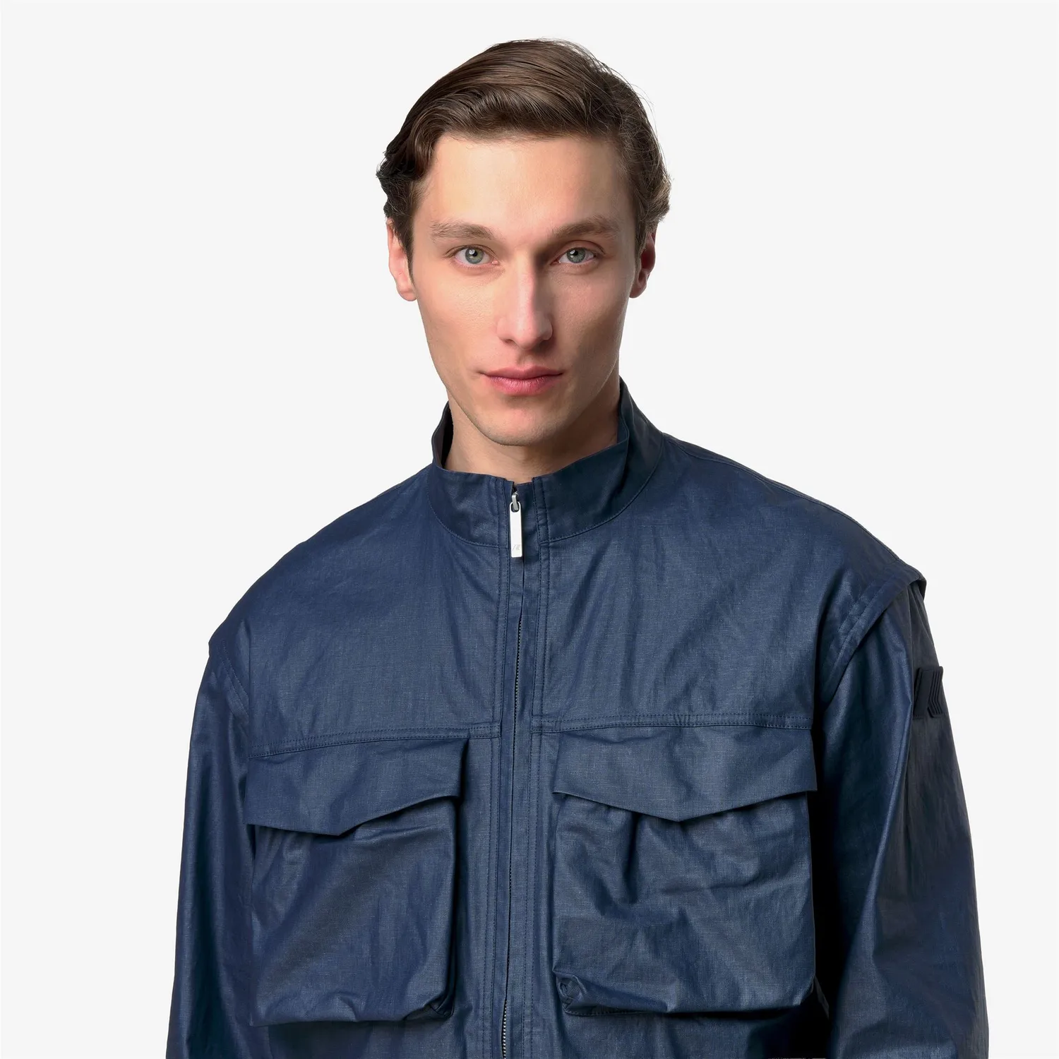 K-Way Orian geaca barbati blue insignia in