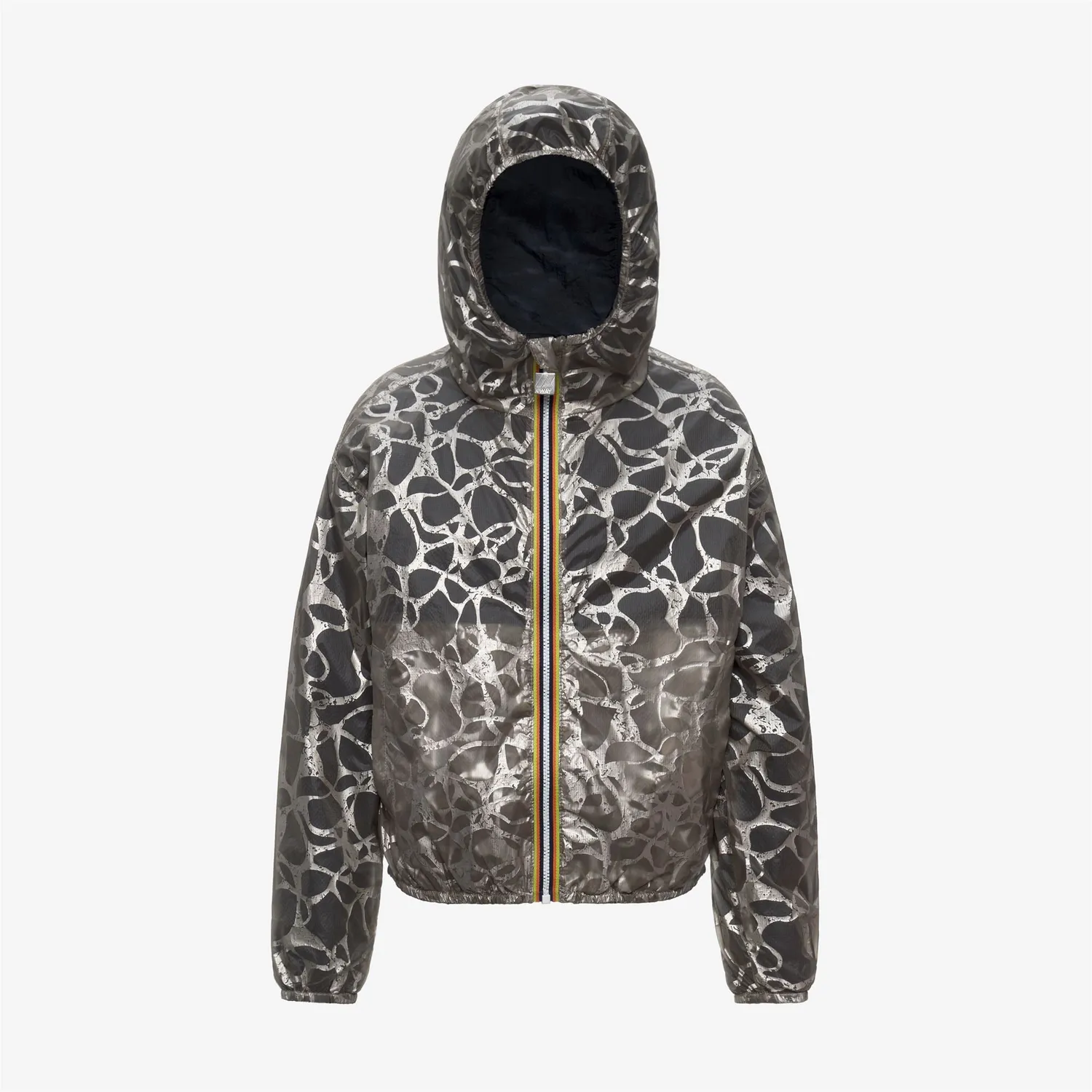 K-Way Laurette Super Light Lami Double geaca fete bej reversibila