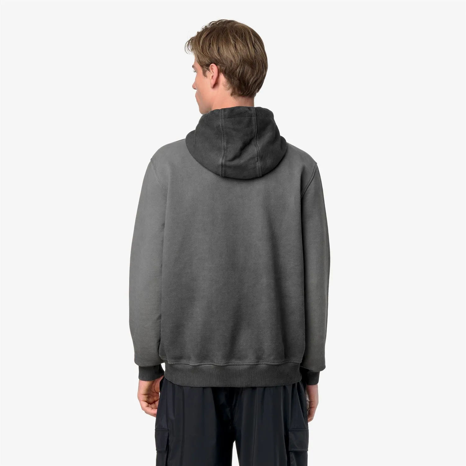 K-Way Action Rainer LF hanorac negru oversize bumbac