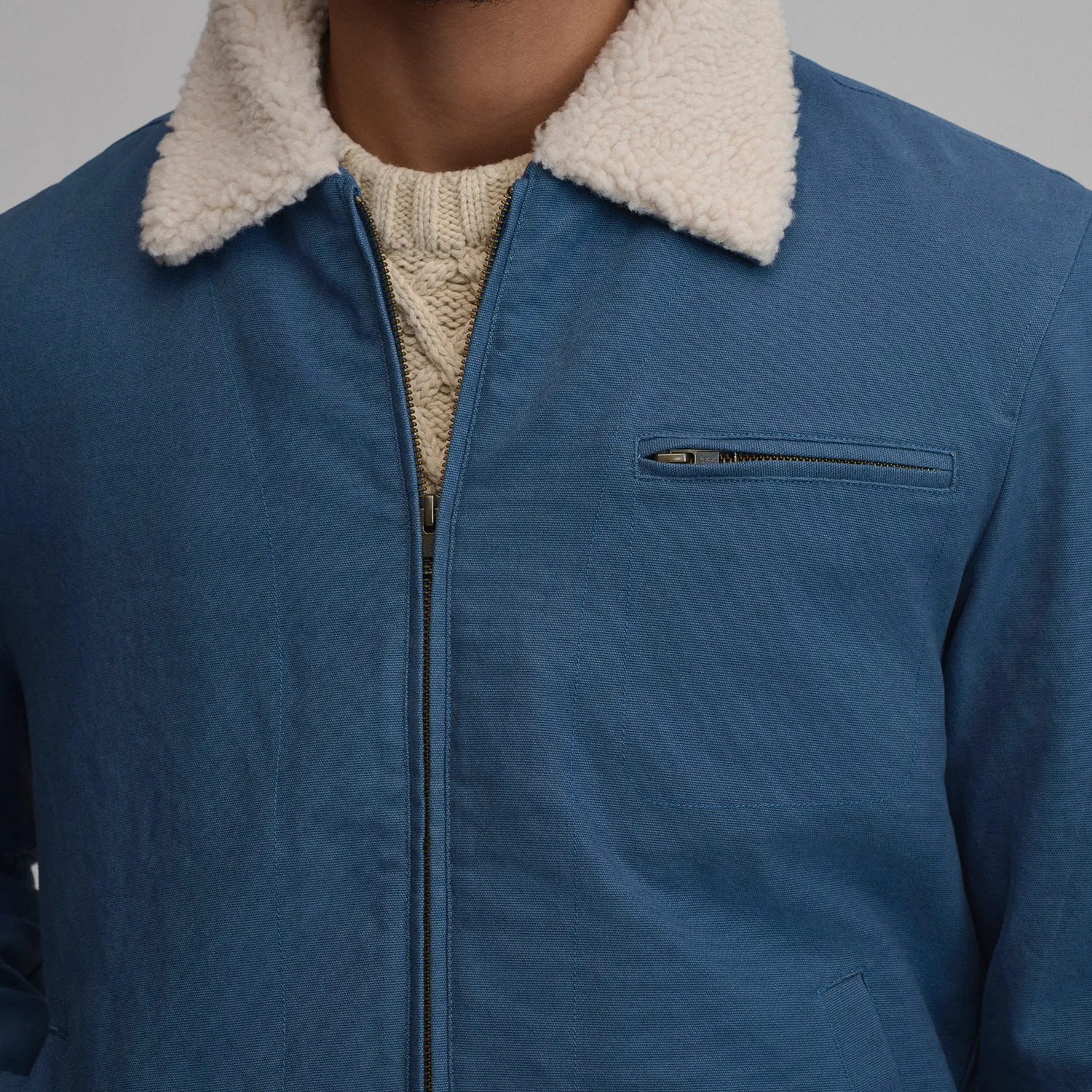 Eddie Bauer Winter Trucker geaca barbati Dusk calduroasa