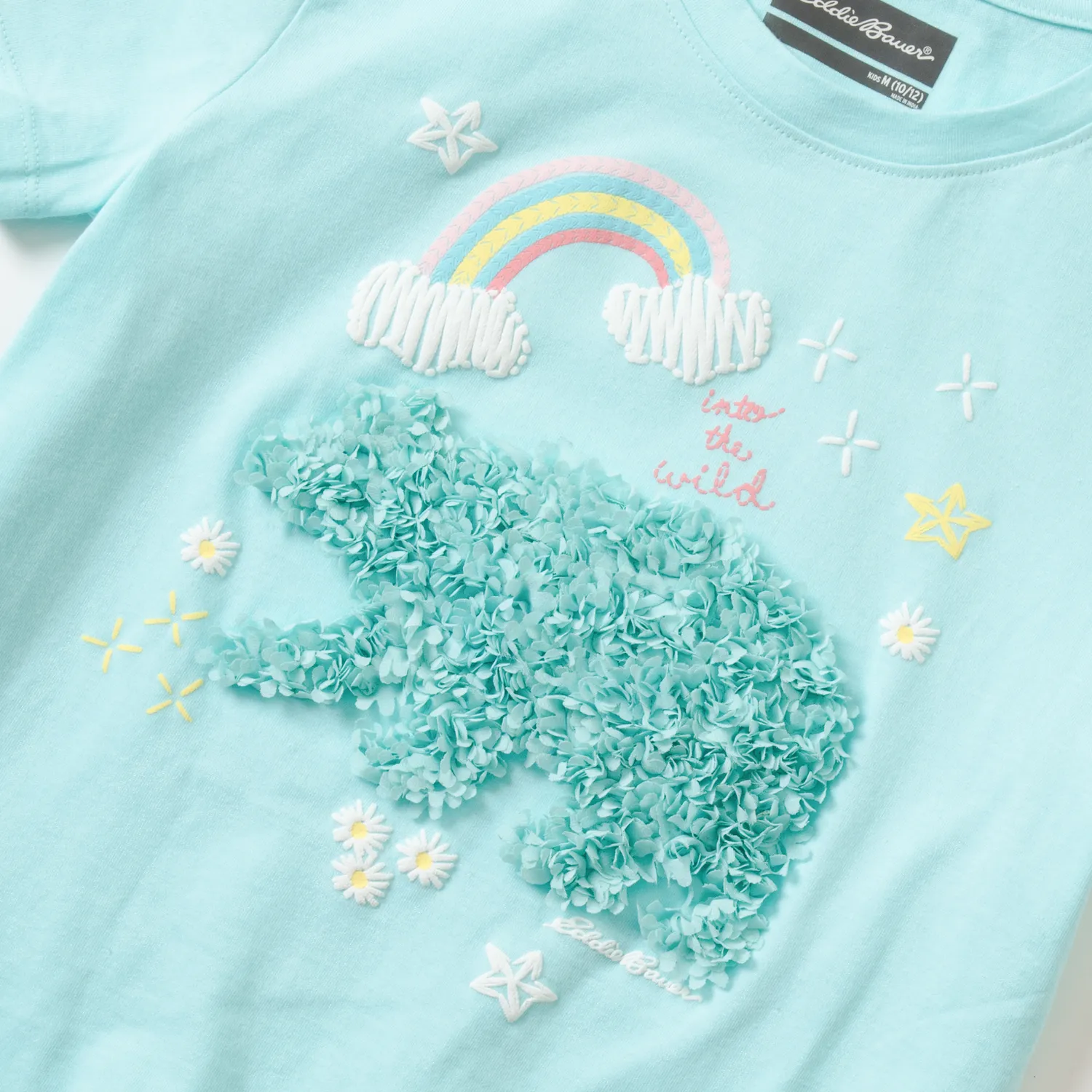 Eddie Bauer Girls Graphic tricou fete bleumarin bumbac