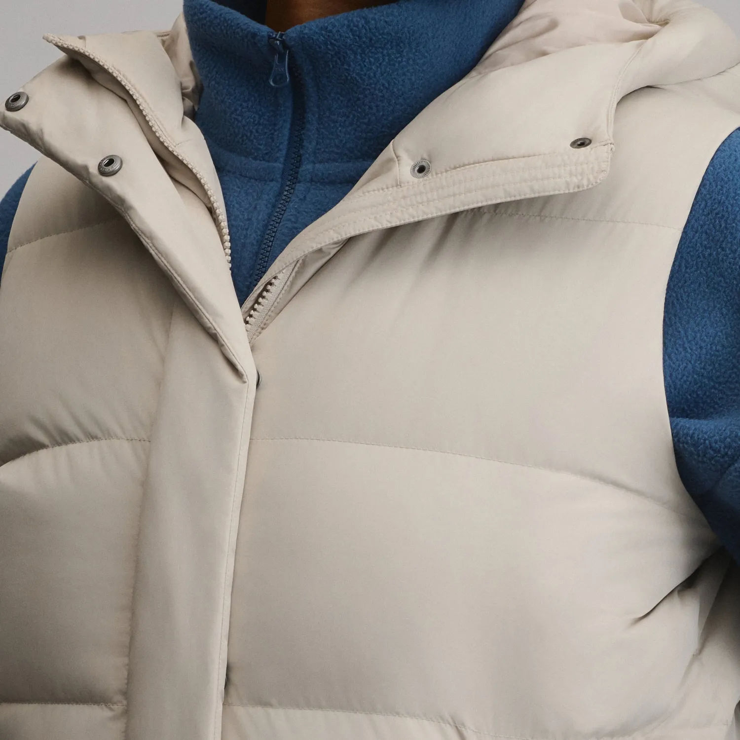 Eddie Bauer Ketchum Short Down vestă puf neagră călduroasă