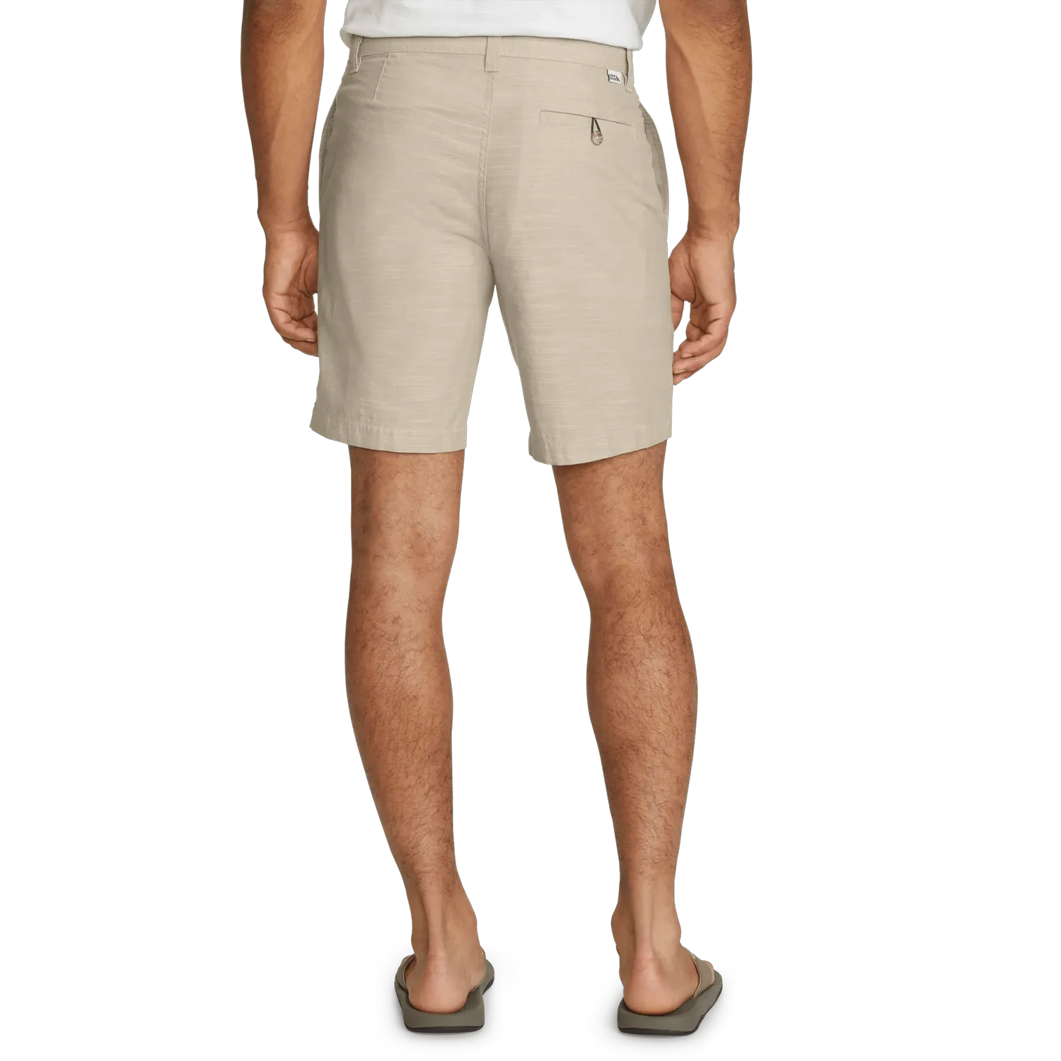 Eddie Bauer Camano Shorts pantaloni scurti barbati bej bumbac