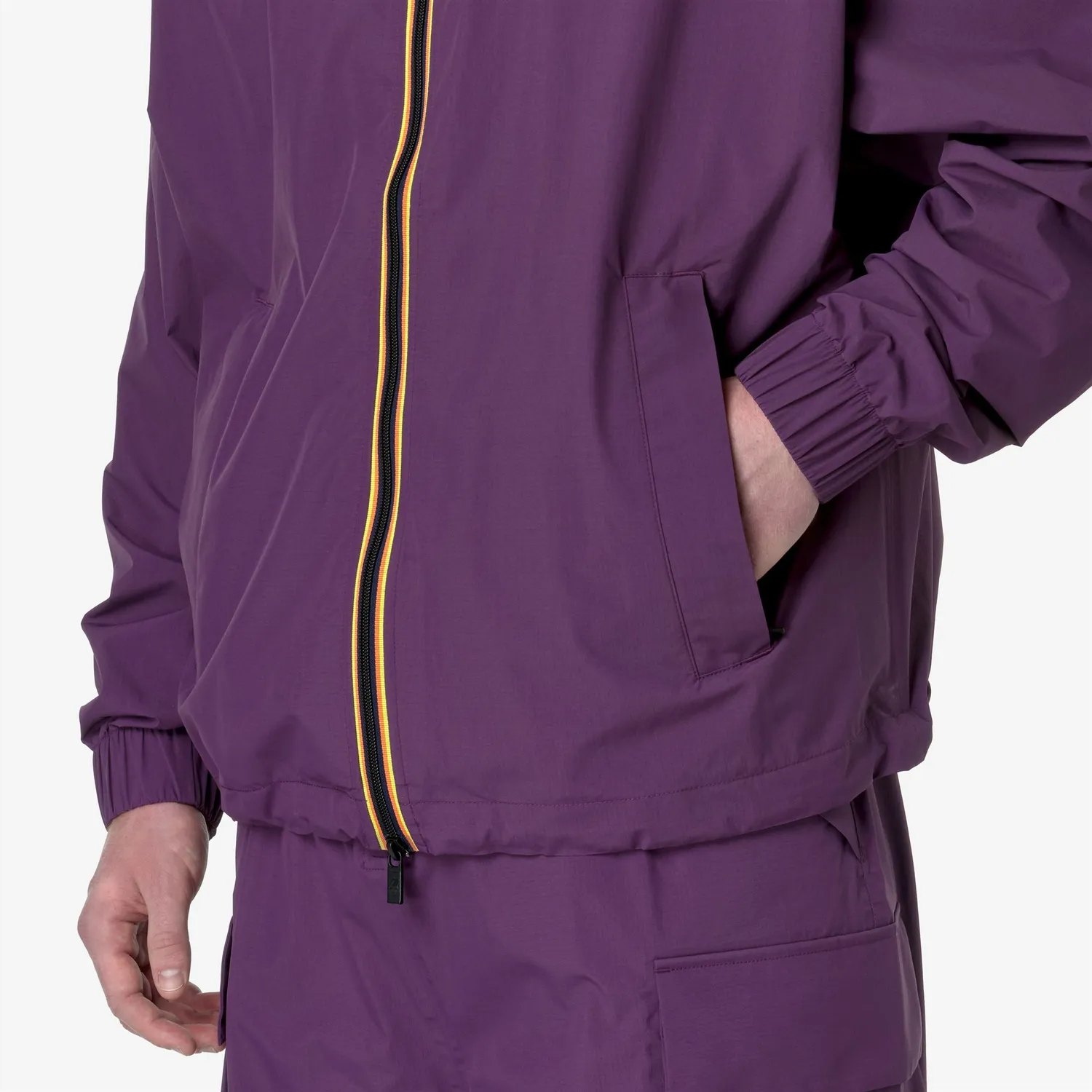 K-Way Mile 2.1 Amiable Diemme geaca violet-portocaliu impermeabila