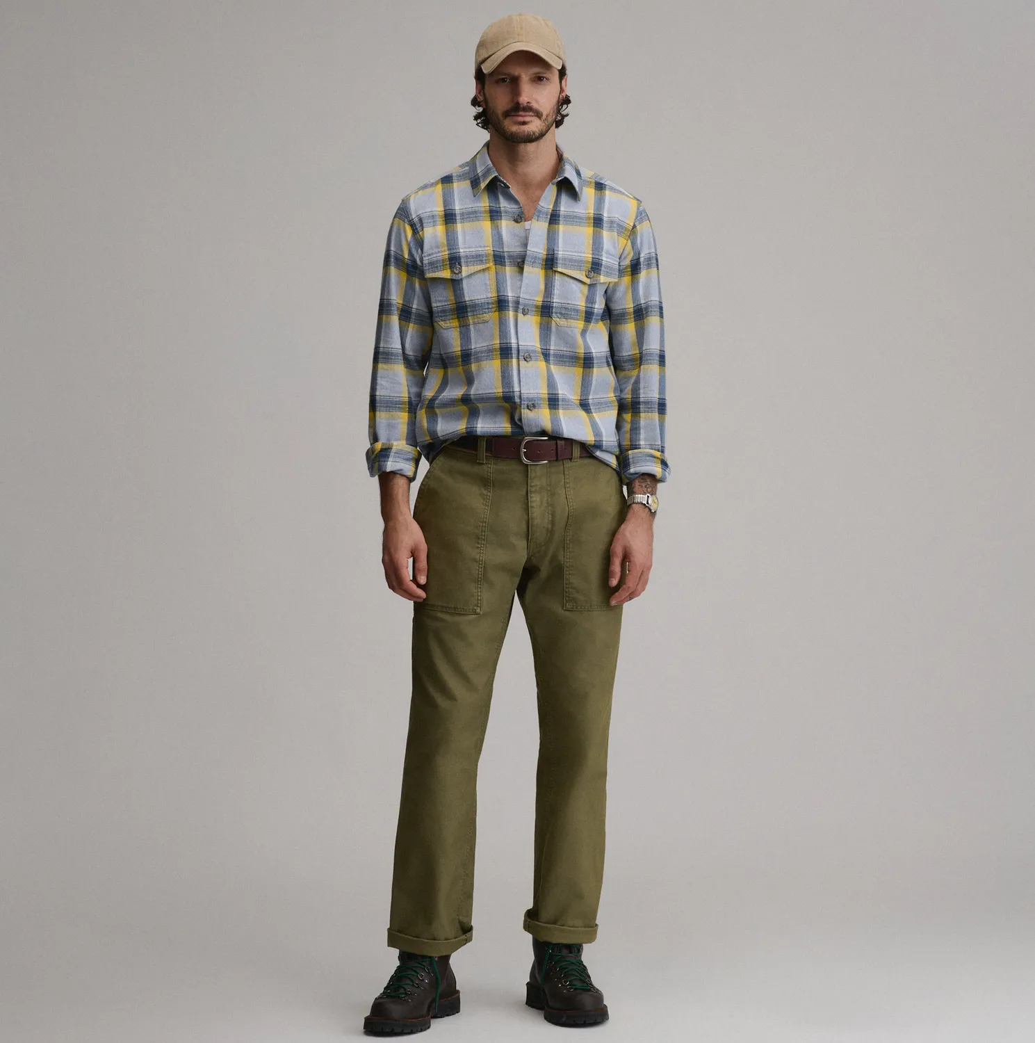 Eddie Bauer Eddie's Cabin cămașă flanel roșu