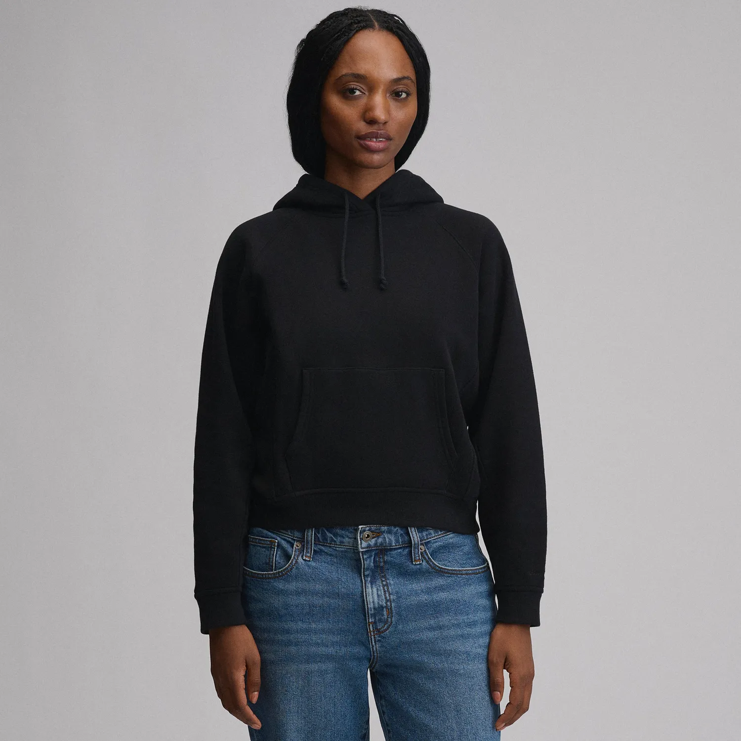 Eddie Bauer Vintage Soft hanorac dama negru moale