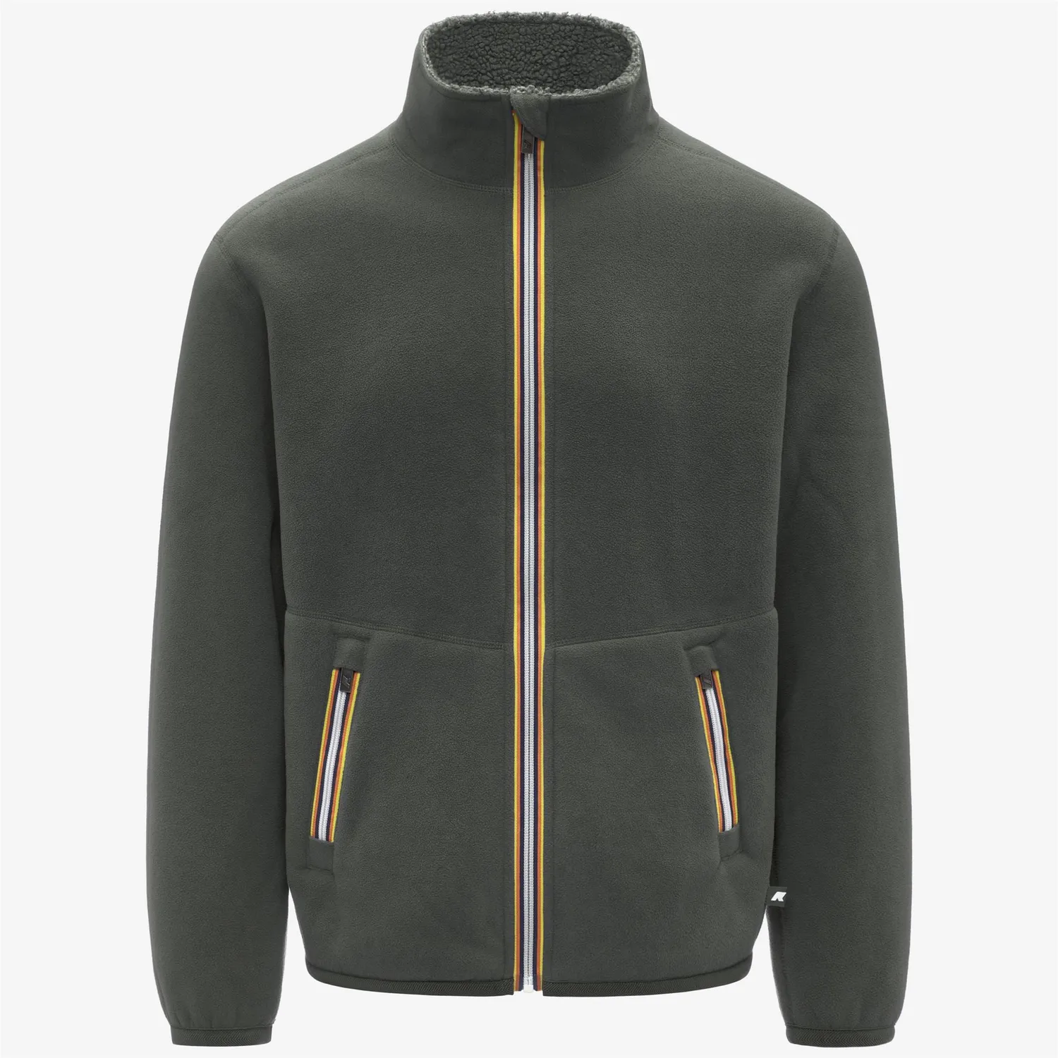 K-Way Pascal K3132PW geaca barbati verde reversibila fleece