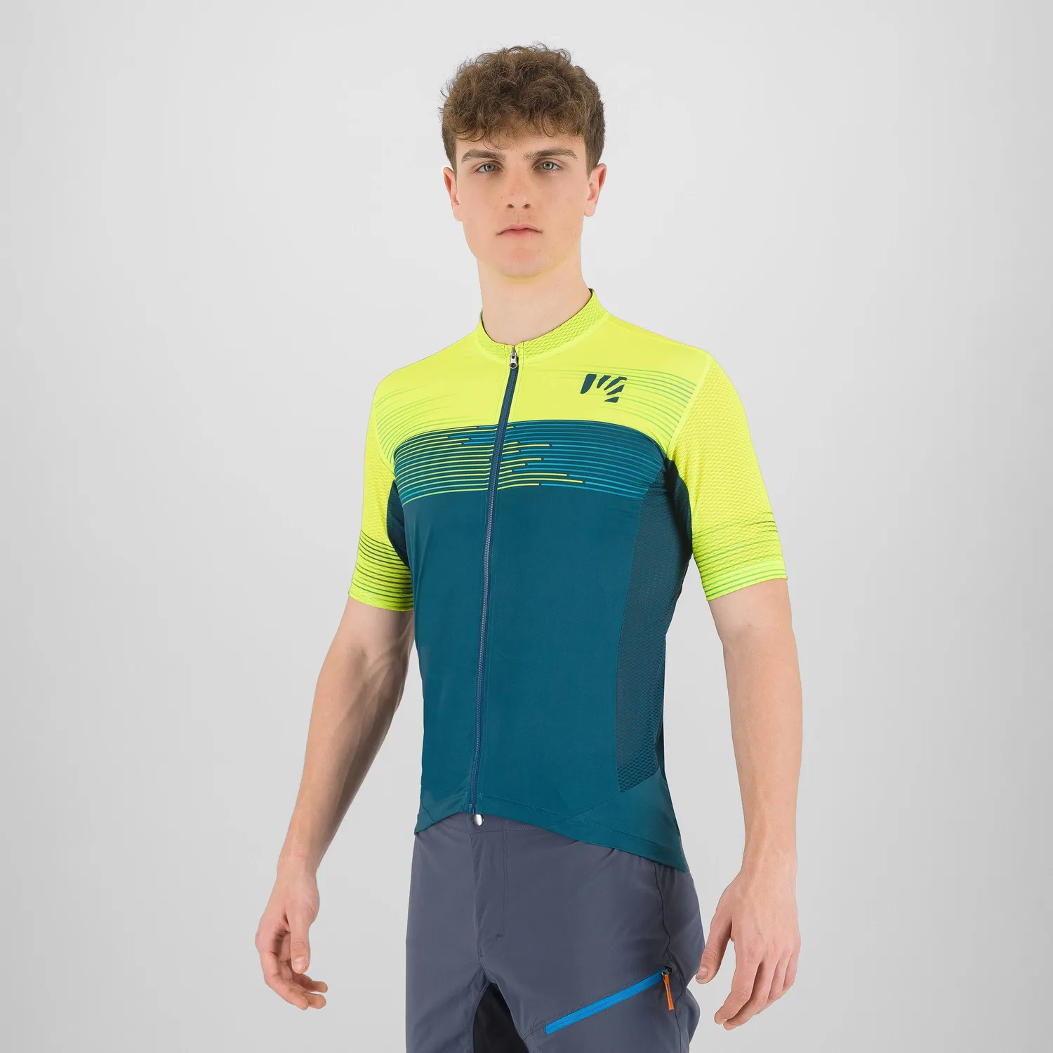 Karpos Green Fire tricou ciclism respirabil