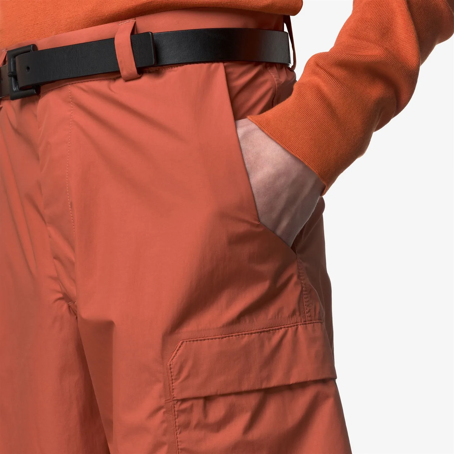 K-Way 4.0 3L Tamey pantaloni portocaliu impermeabili