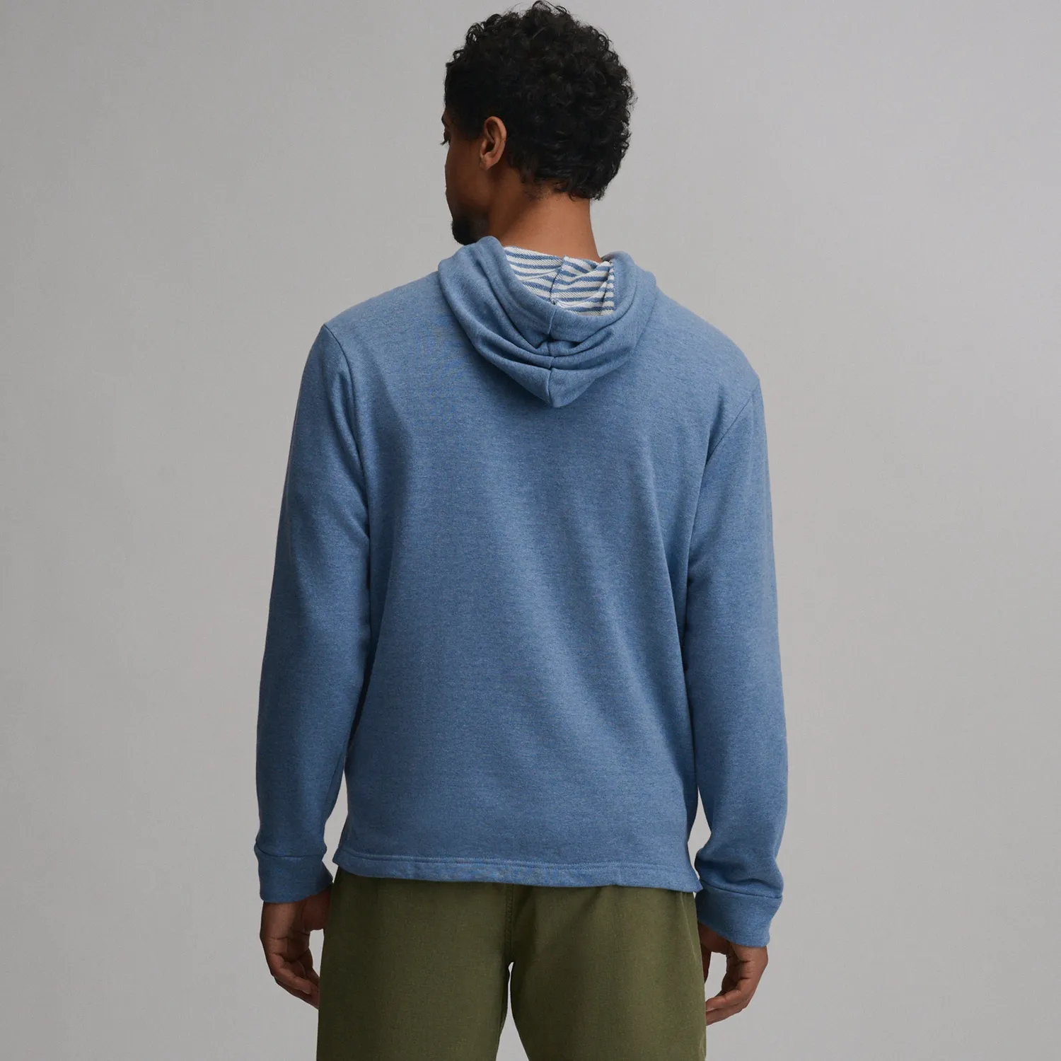 Eddie Bauer Henley hanorac barbati ivory bumbac