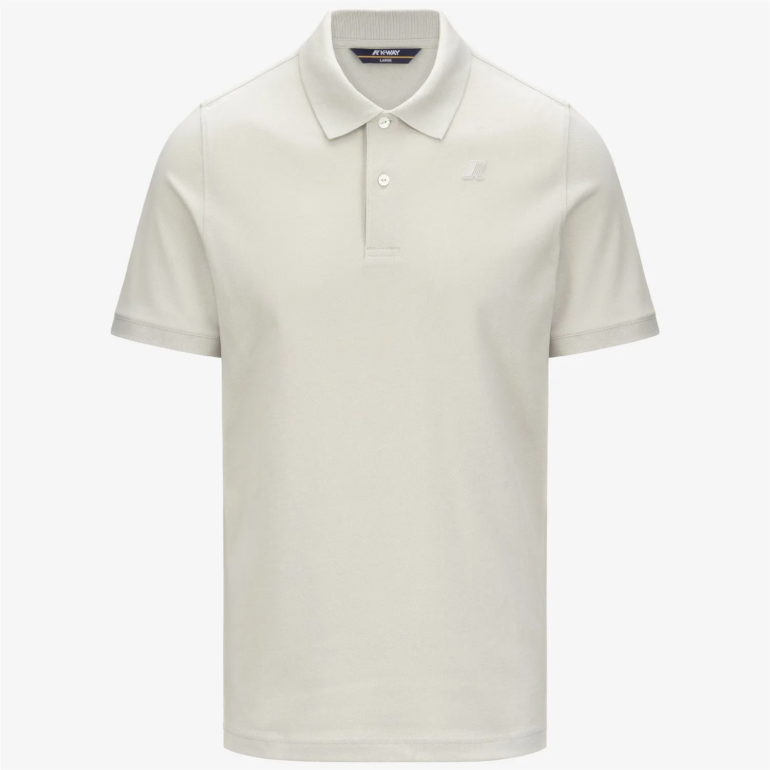 K-Way Amedee Pique Slim polo barbati bej elastic