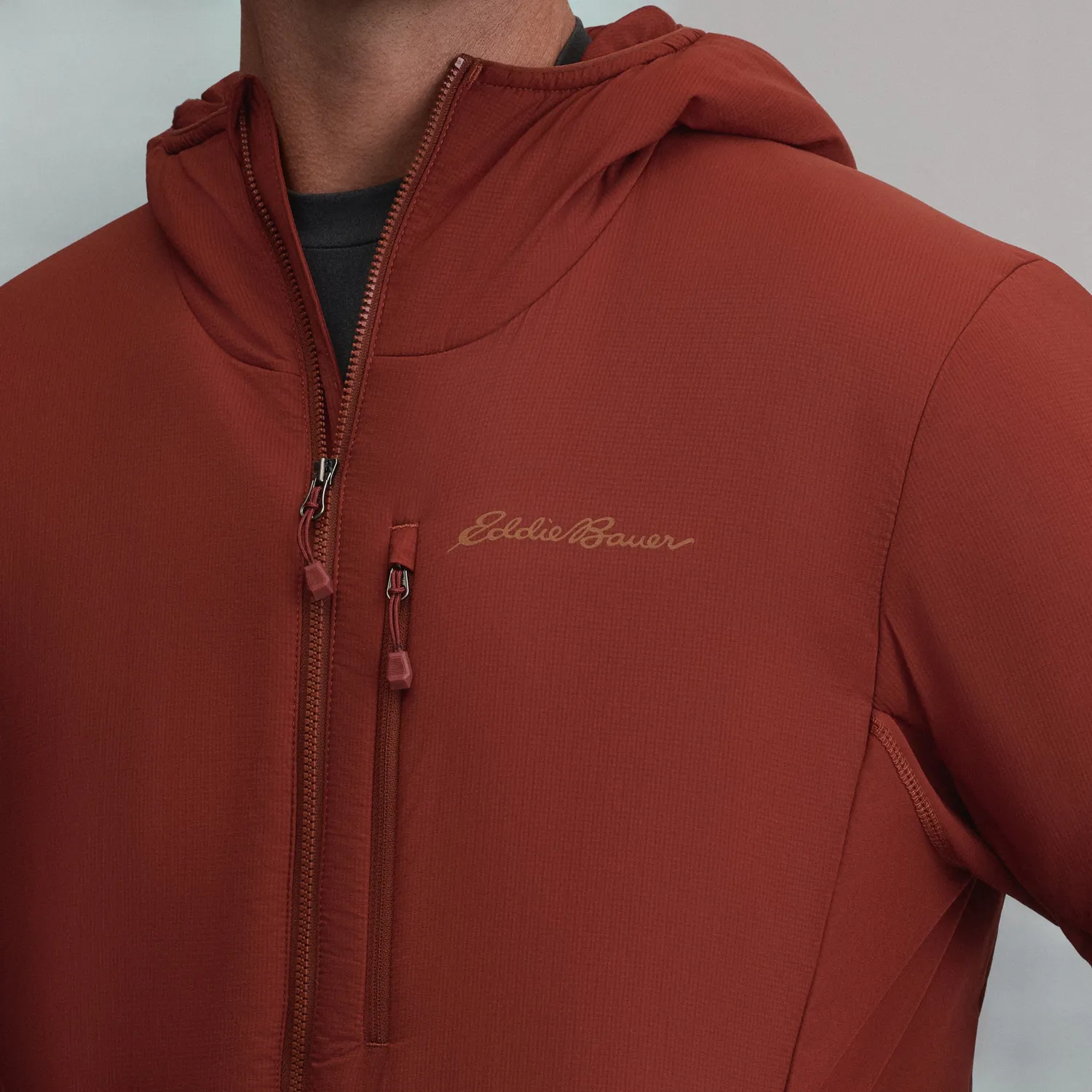 Eddie Bauer Astro-Air geaca barbati neagra calduroasa