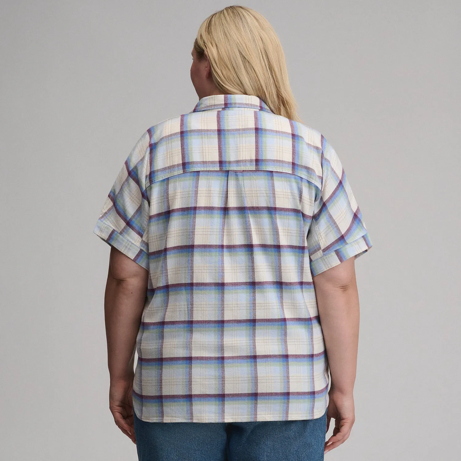Eddie Bauer Field Flex Flannel cămașă mânecă scurtă Ice