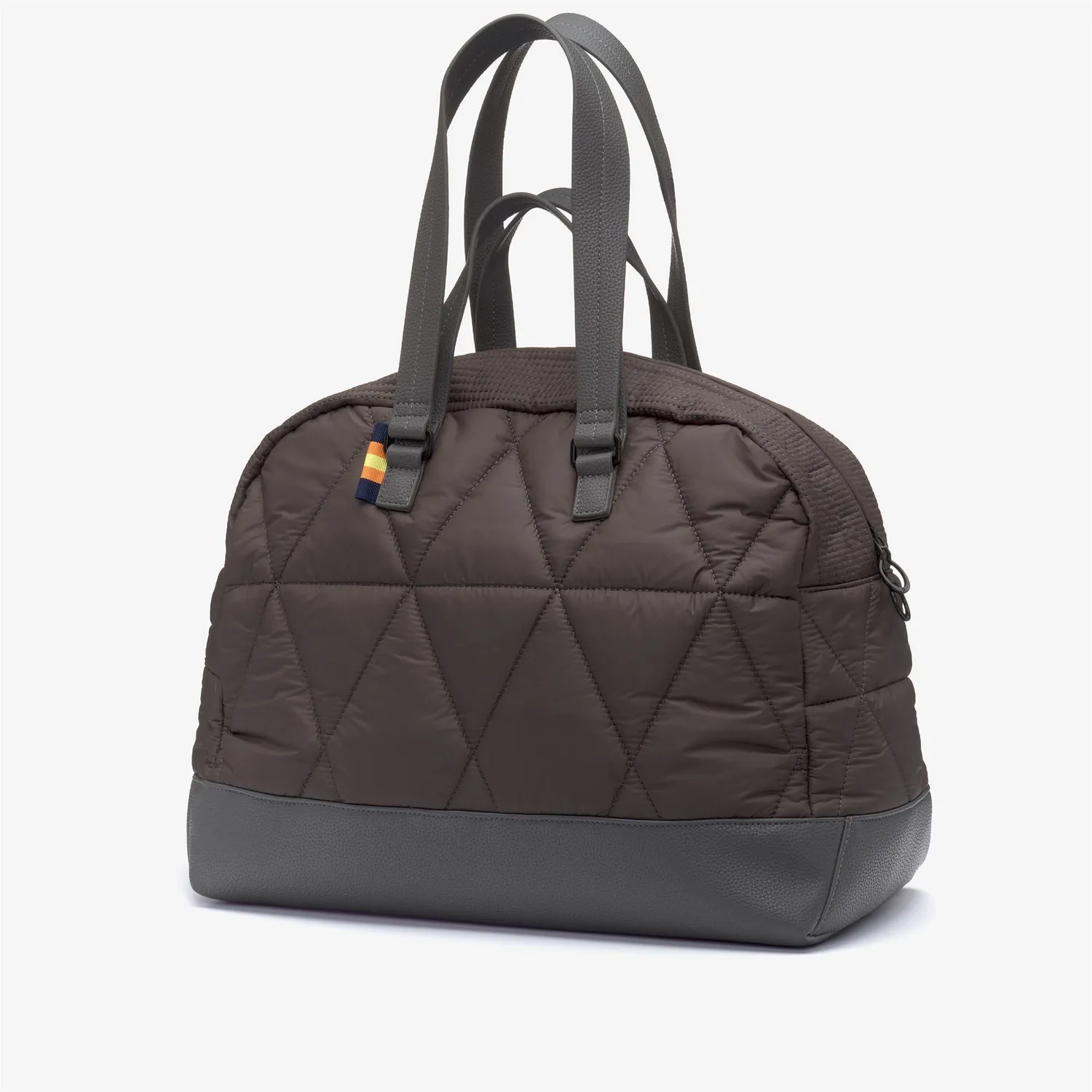 K-Way Dianne bowling geanta negru masline piele ecologica