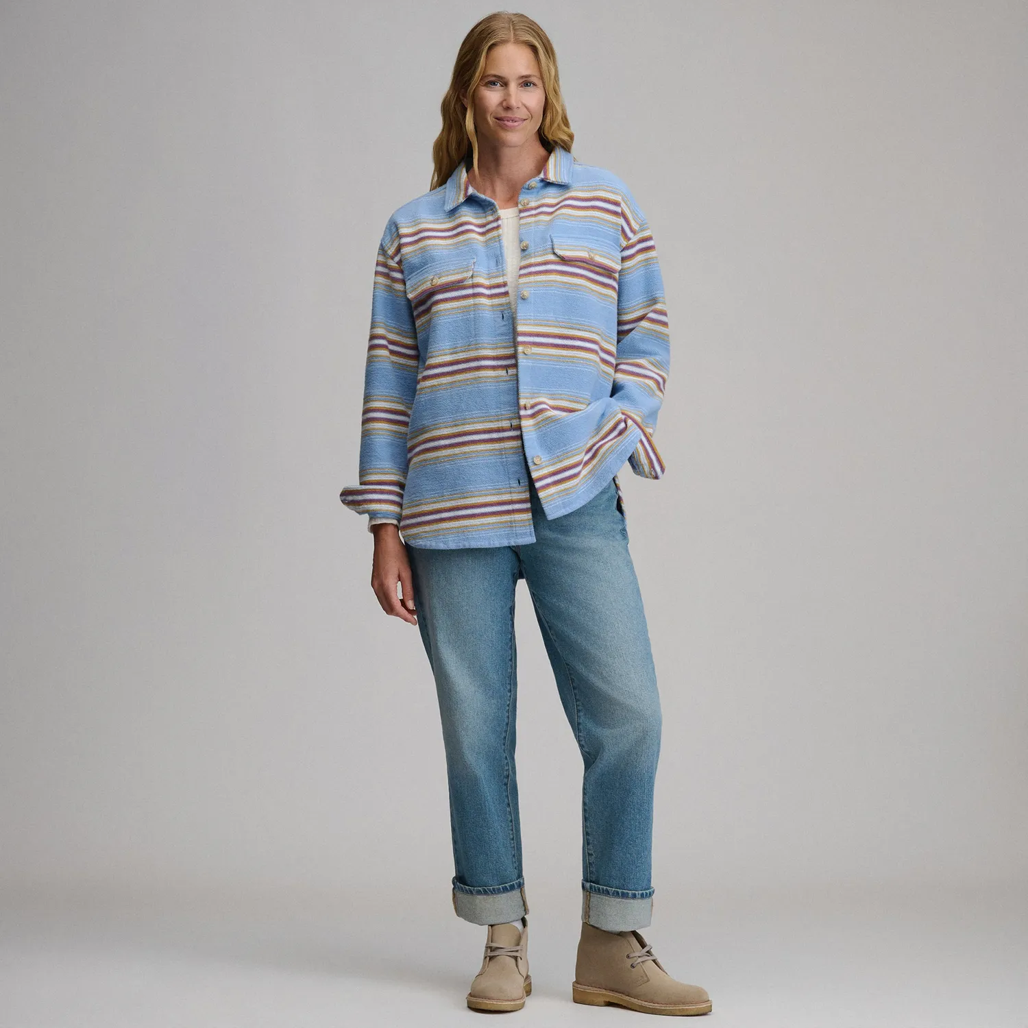 Eddie Bauer Lowlands overshirt Cascade lejera