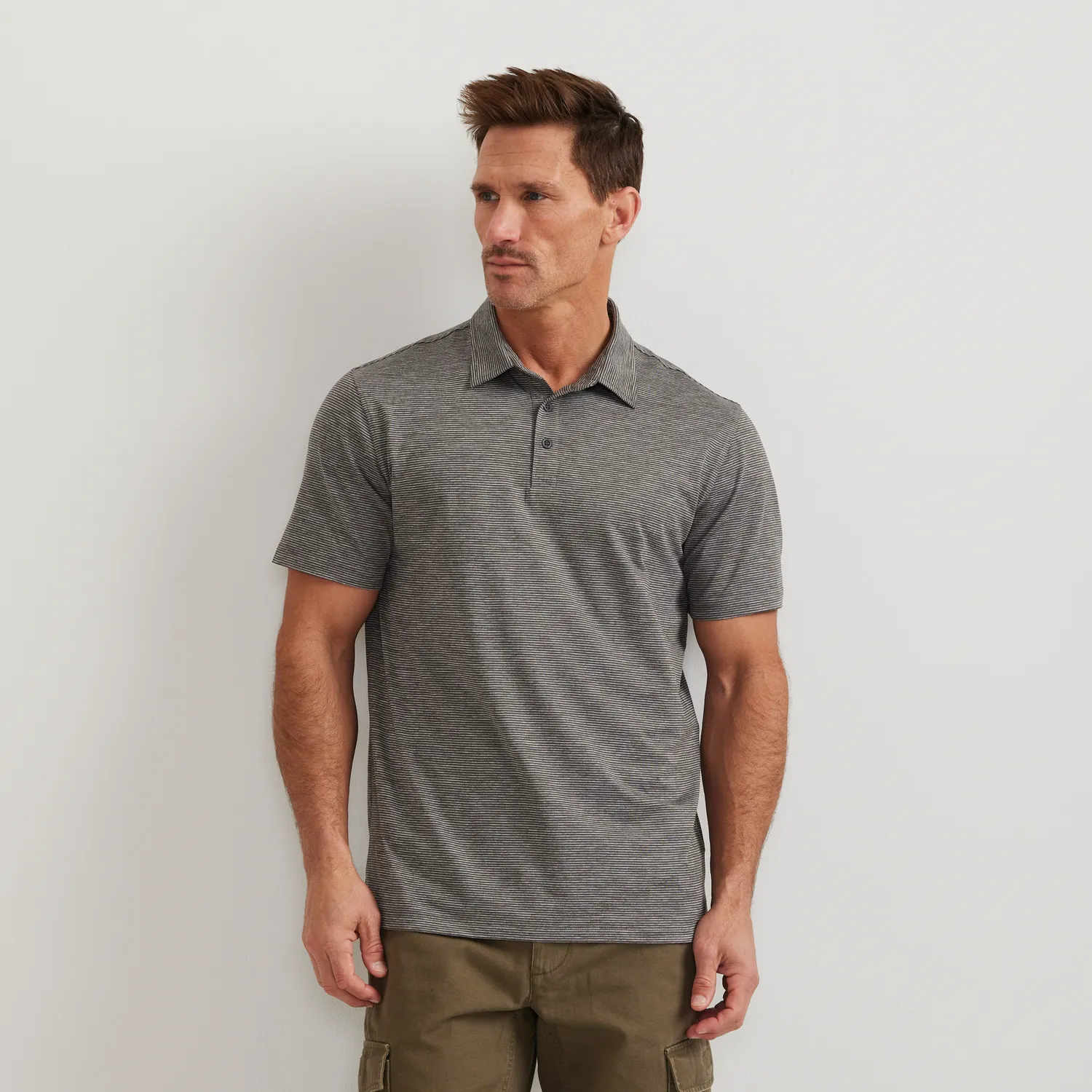 Eddie Bauer Mountain Trek 2.0 polo barbati Blue Fog