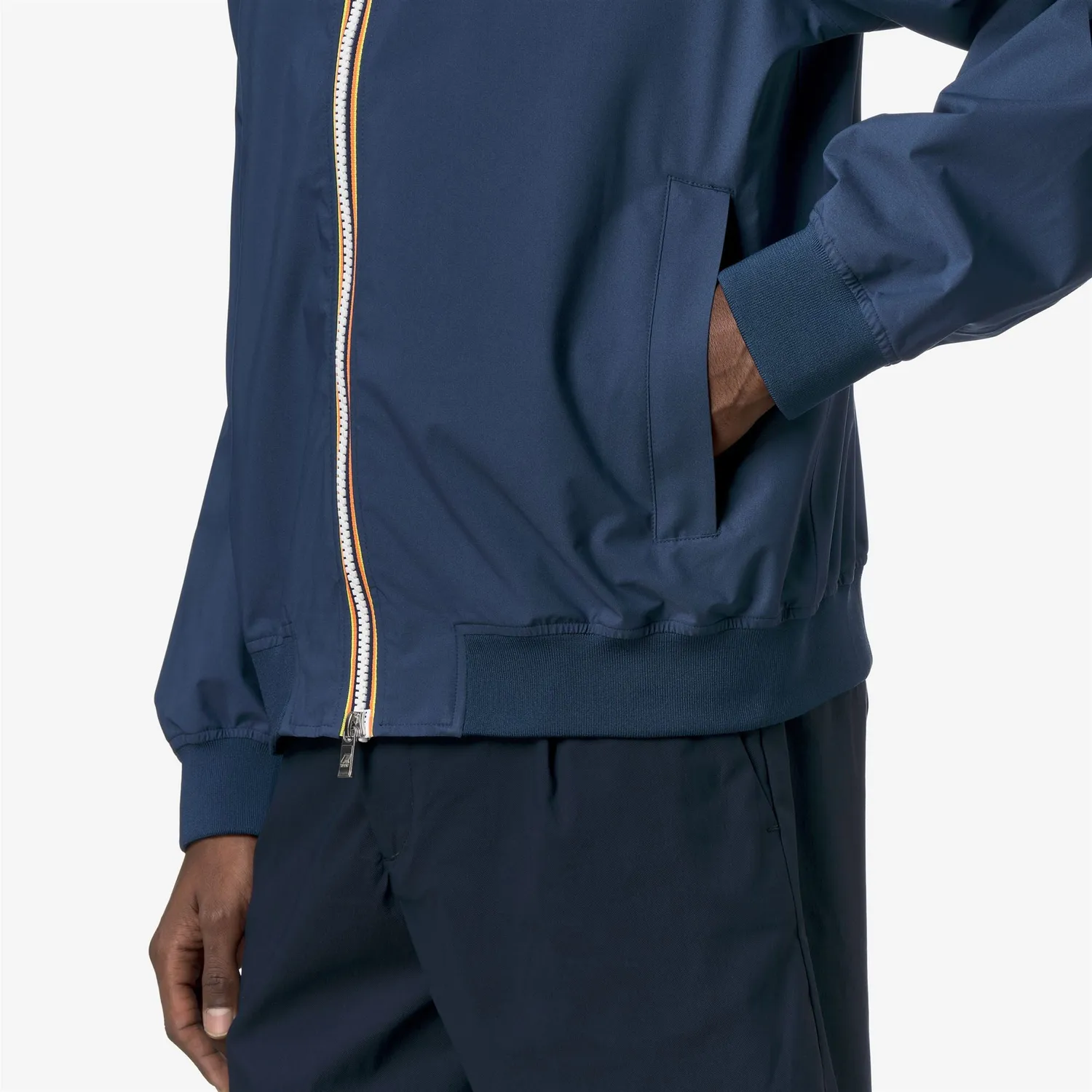 K-Way Arsene Stretch Dot geaca barbati albastru slim