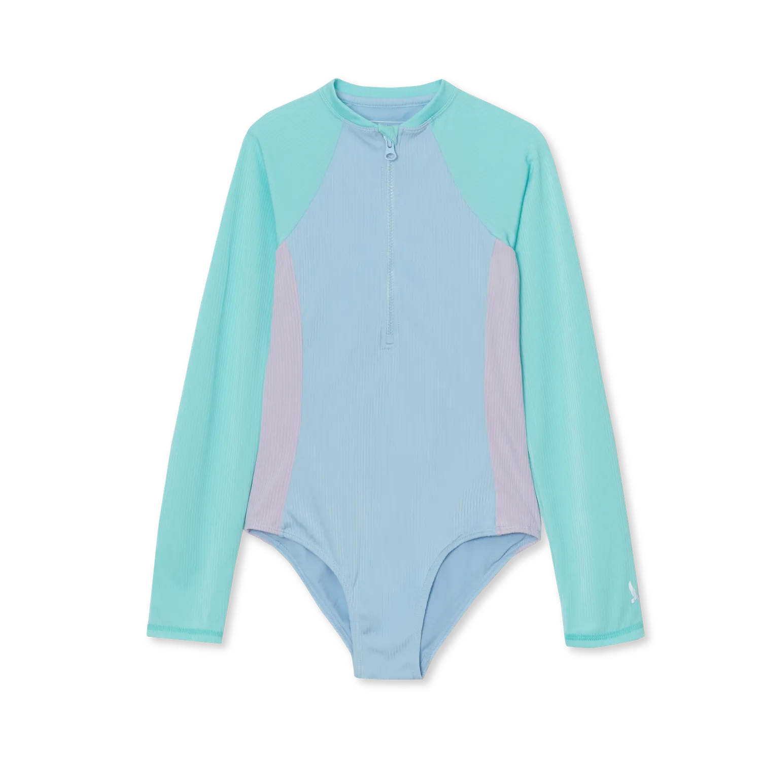 Eddie Bauer Sea Spray costum baie fete Pale Rosette lung