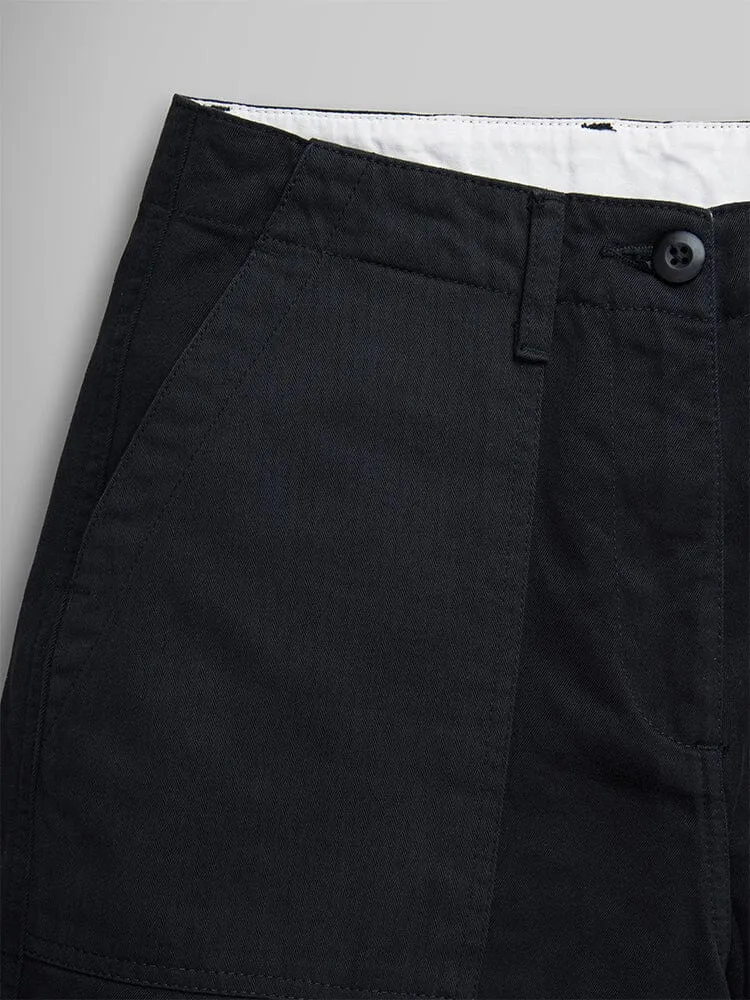 Alpha Industries Fatigue Mod pantaloni damă negri bumbac