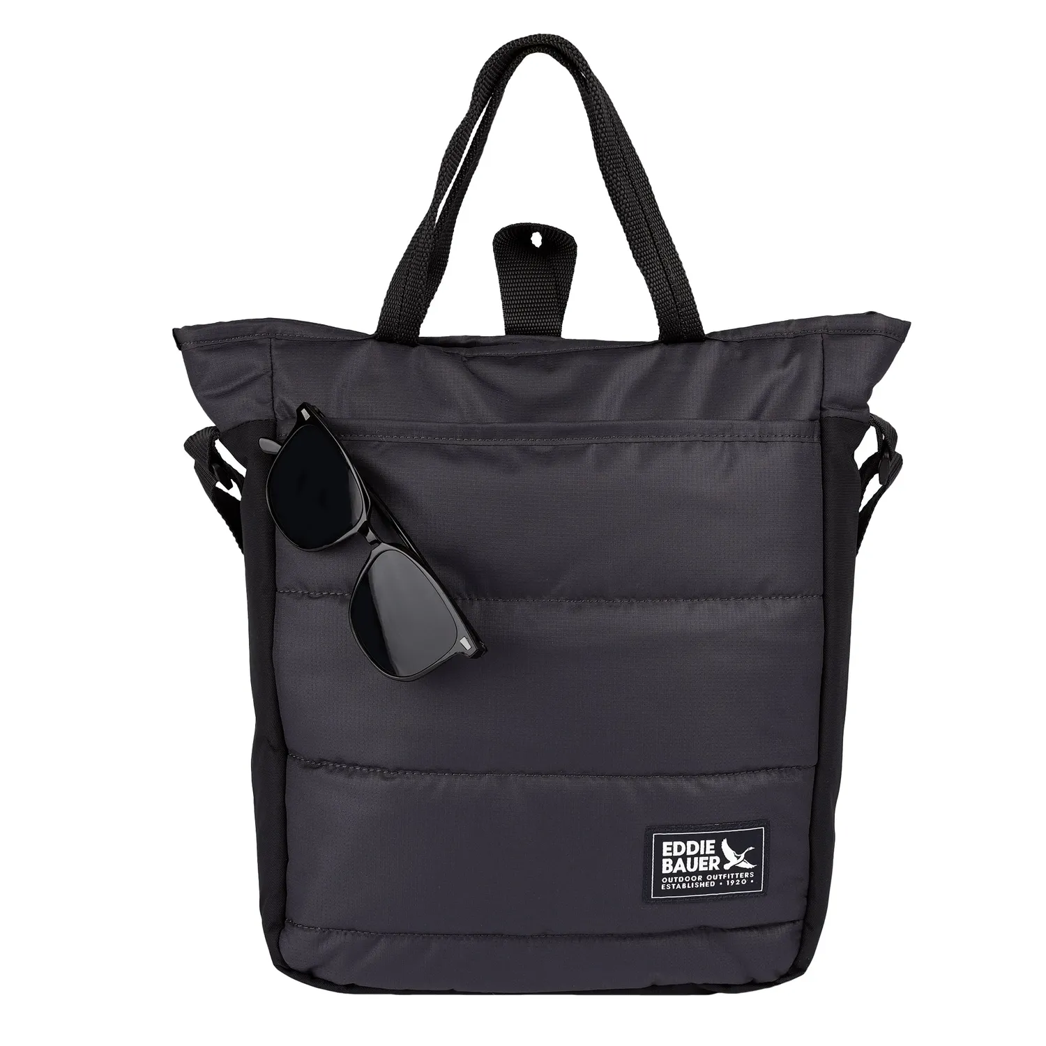 Eddie Bauer Ripstop Puffer Geanta Tote Carbon