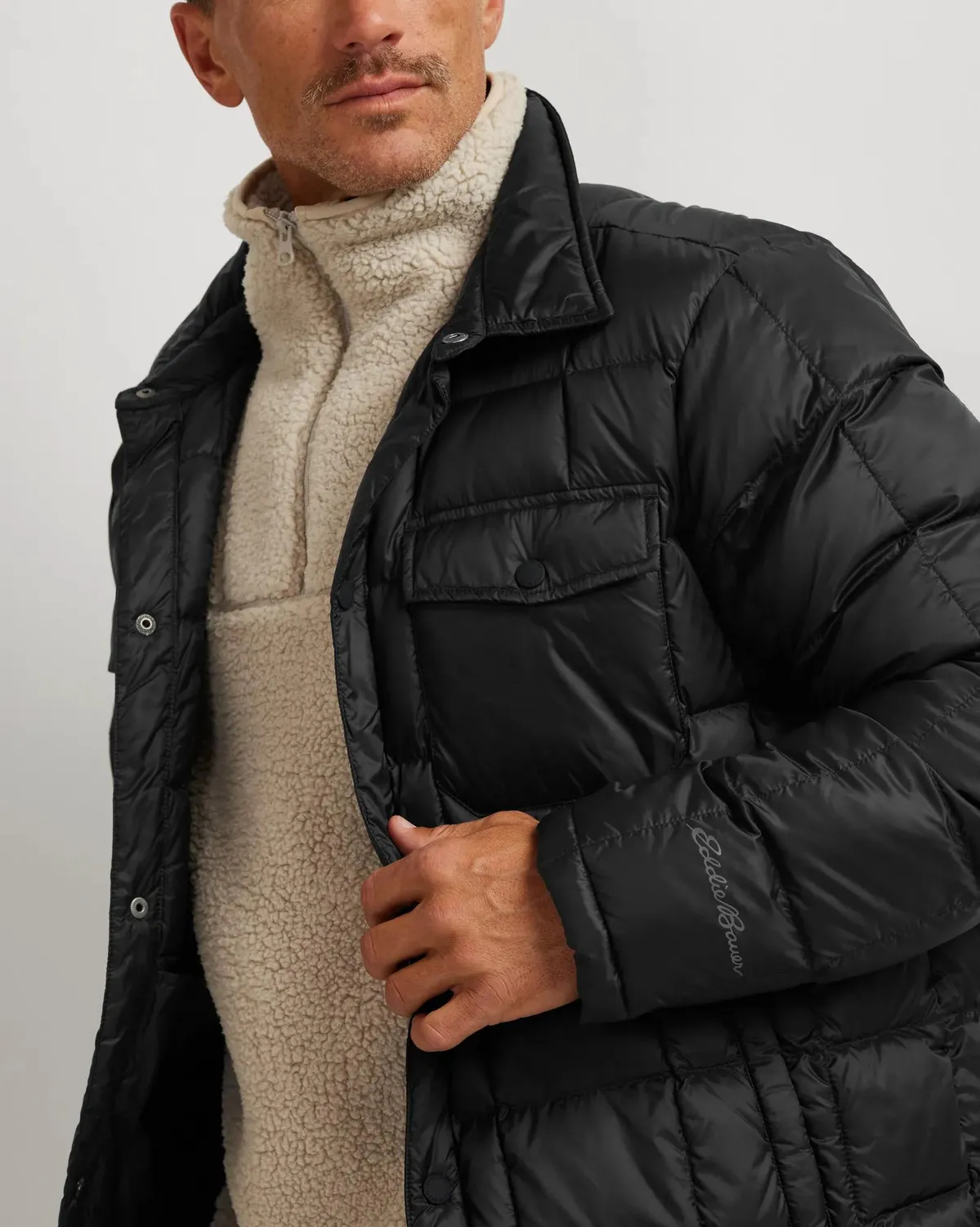 Eddie Bauer CirrusLite Down geaca-camasa Storm calduroasa