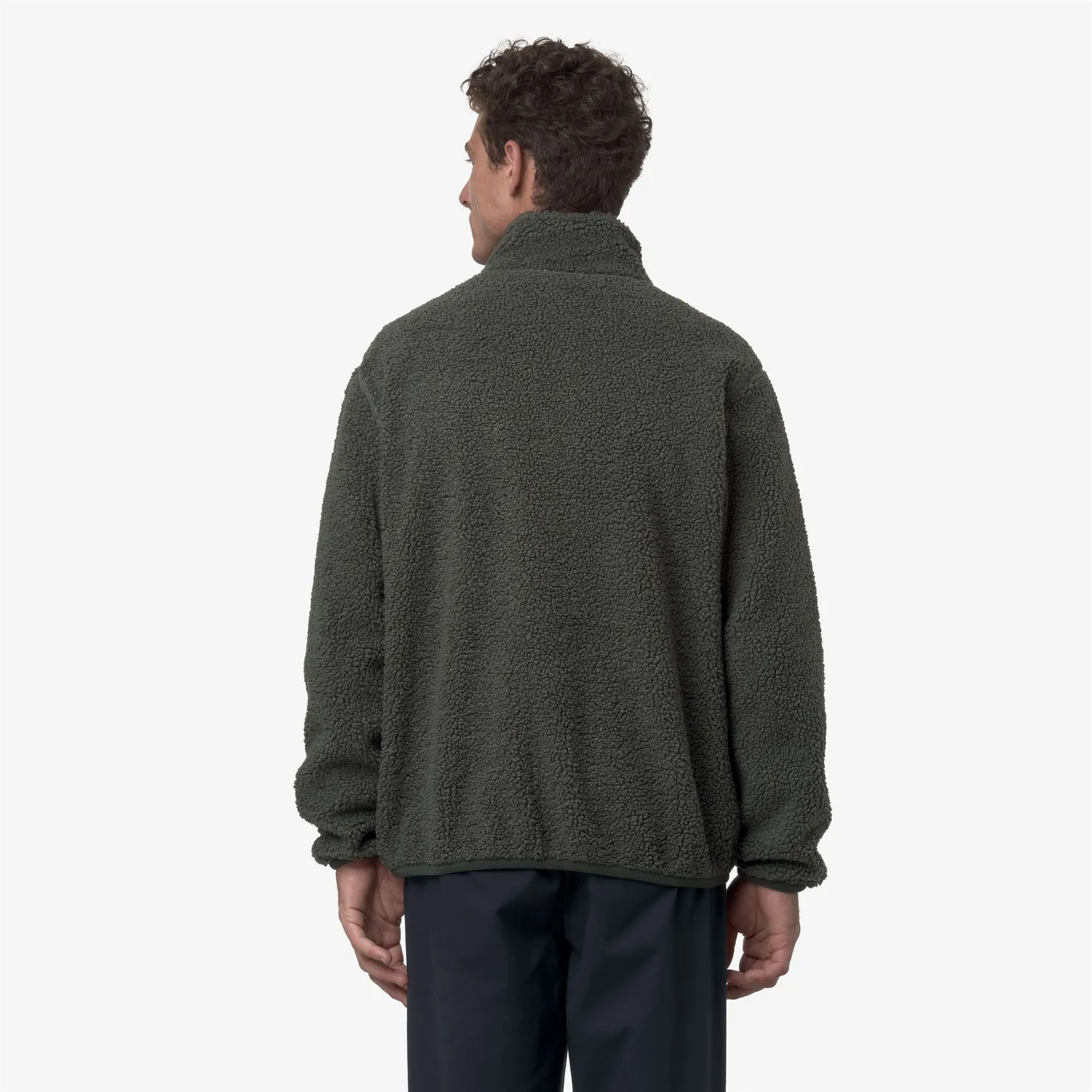K-Way Pascal K3132PW geaca barbati verde reversibila fleece