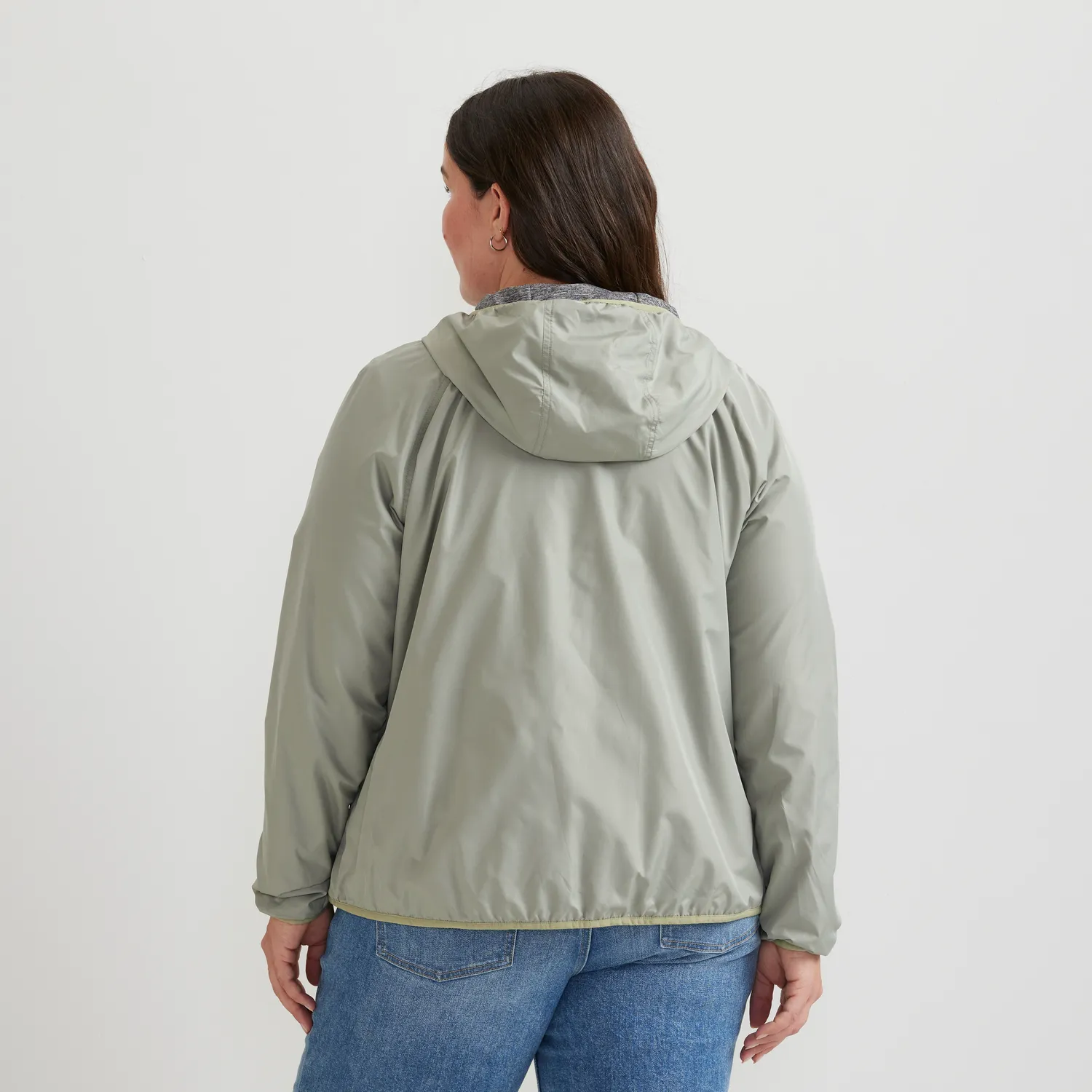 Eddie Bauer Quilo geaca antivant Dusty Sage captusita