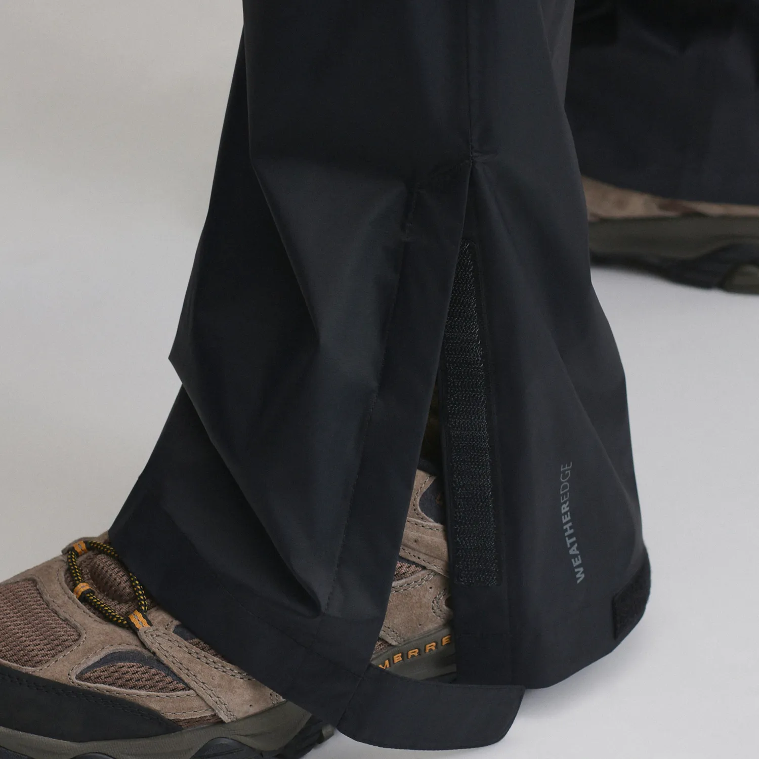 Eddie Bauer RipPac Waterproof pantaloni ploaie negri ușoară