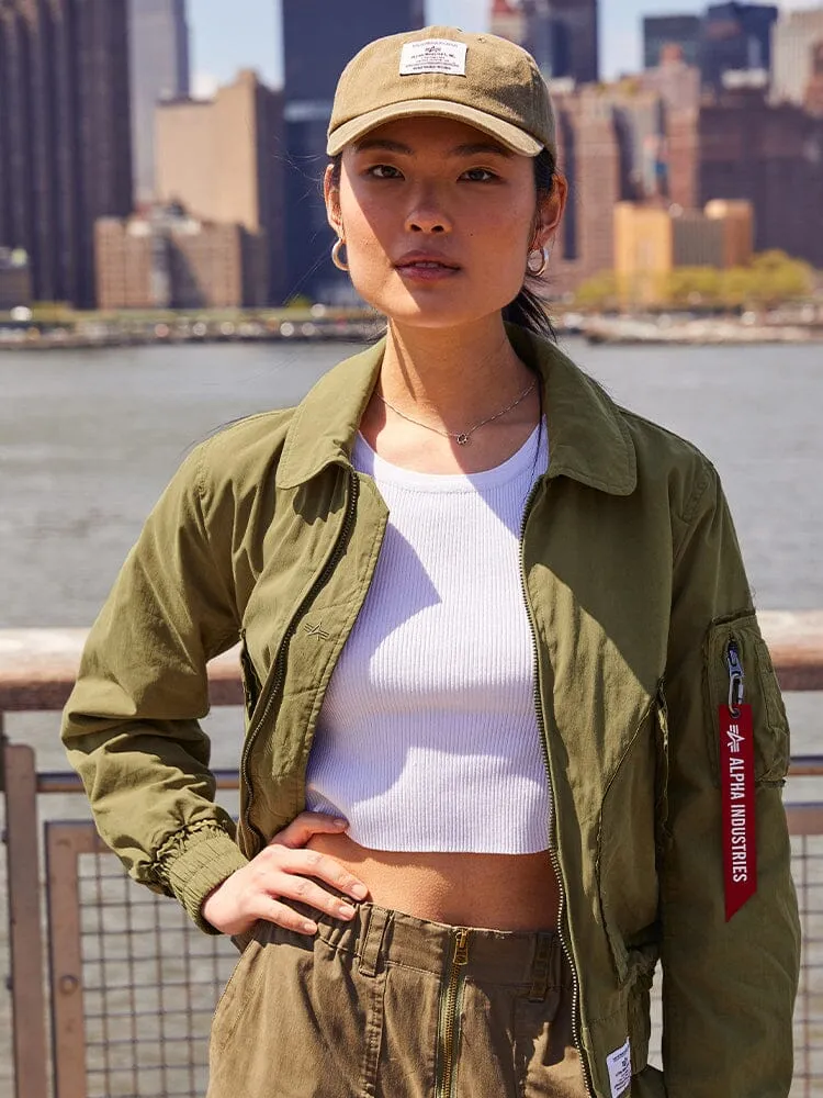 Alpha Industries CWU 36/P Mod Bomber Jacket geaca dama verde