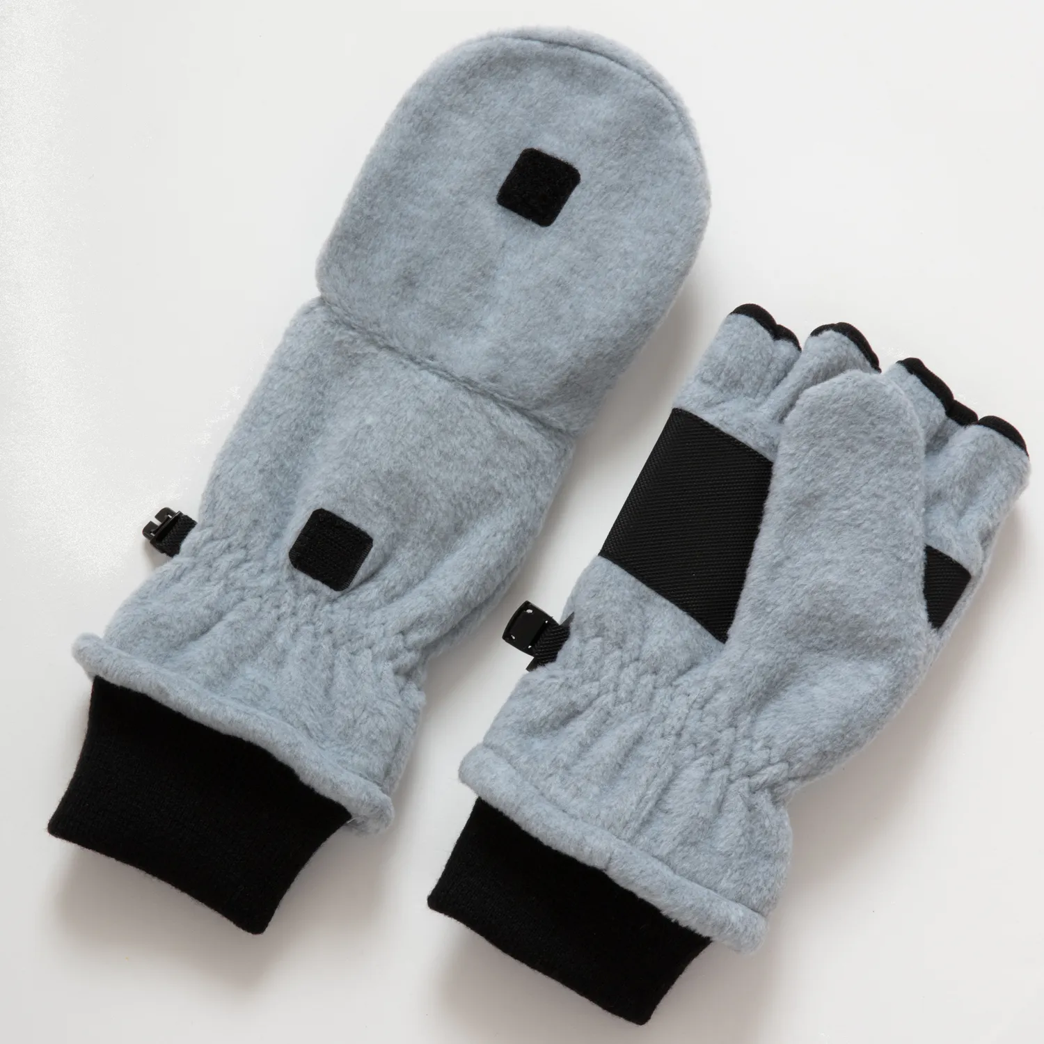 Eddie Bauer Quest Fleece mănuși copii convertibile negre