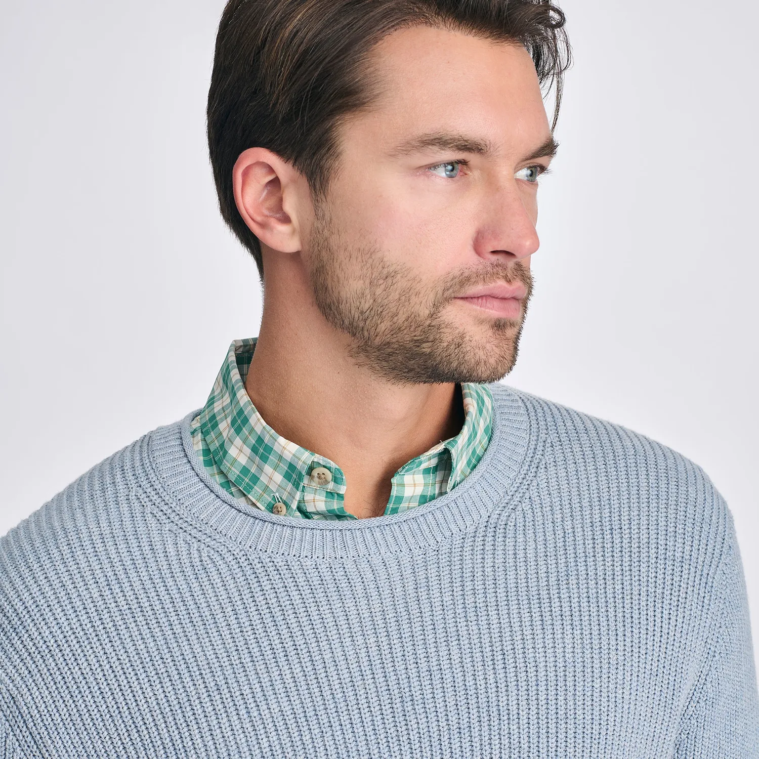 Eddie Bauer Signature pulover barbati Htr Rust cu guler rulat