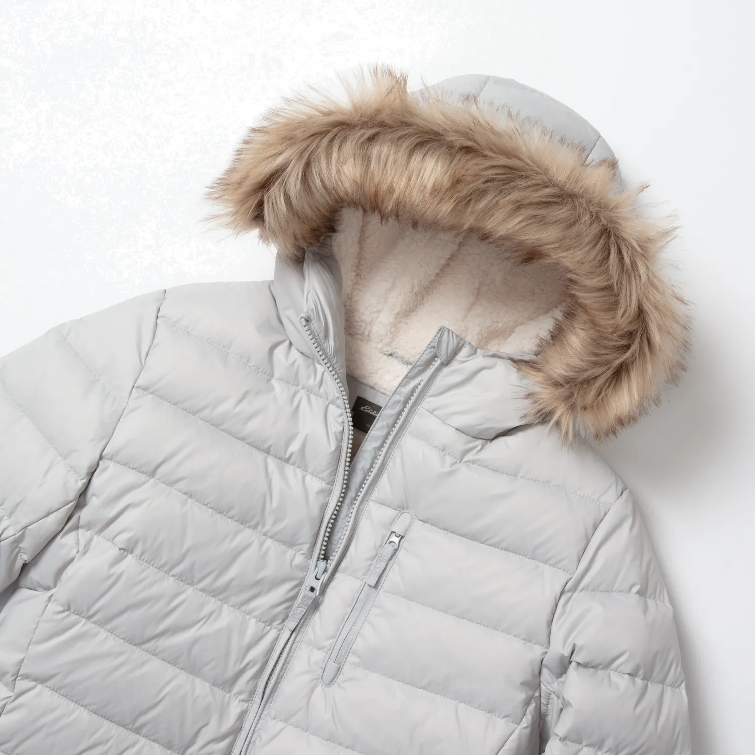 Eddie Bauer Sun Valley parka fete puf 650 gri