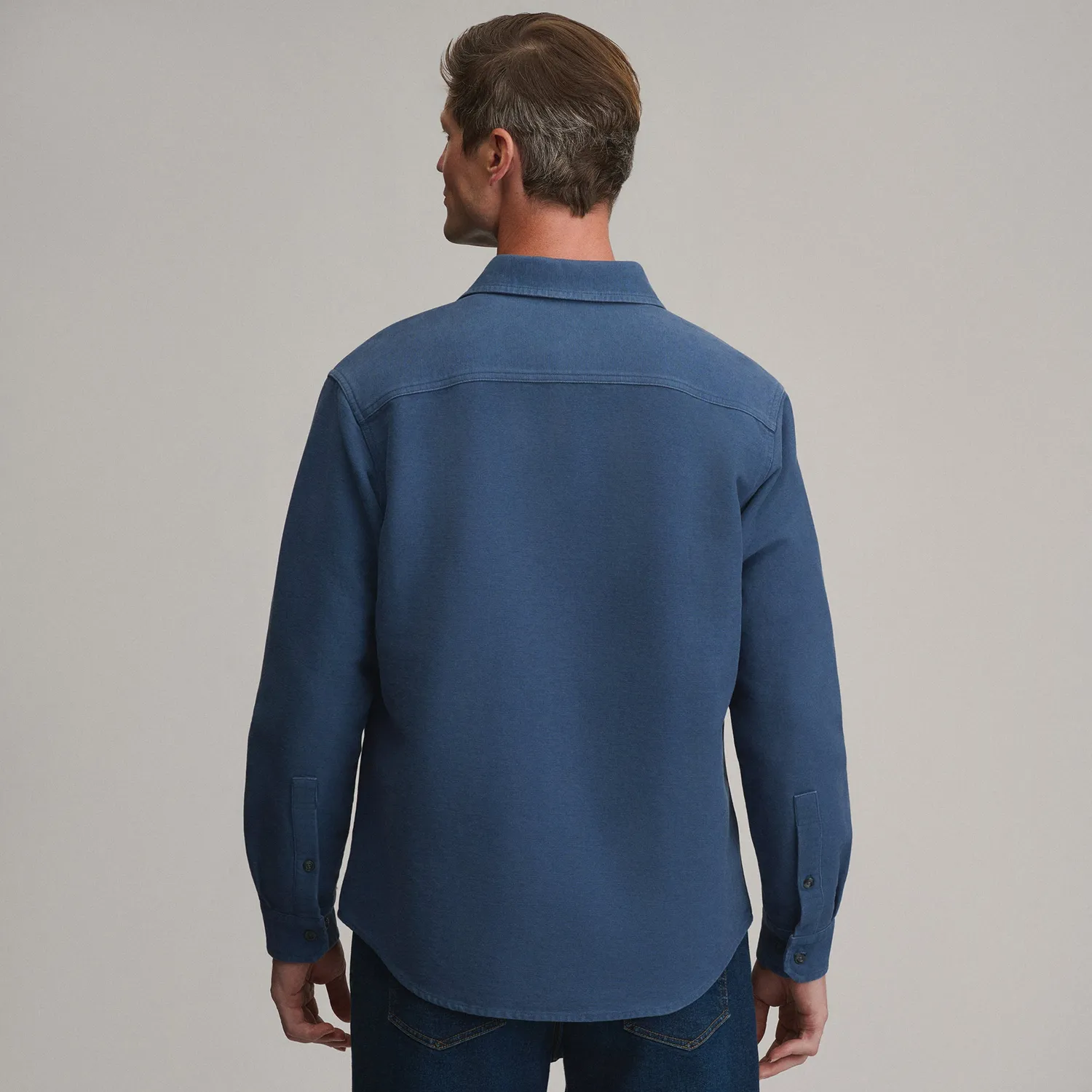Eddie Bauer Chamois cămașă Deep Olive flanel groasă
