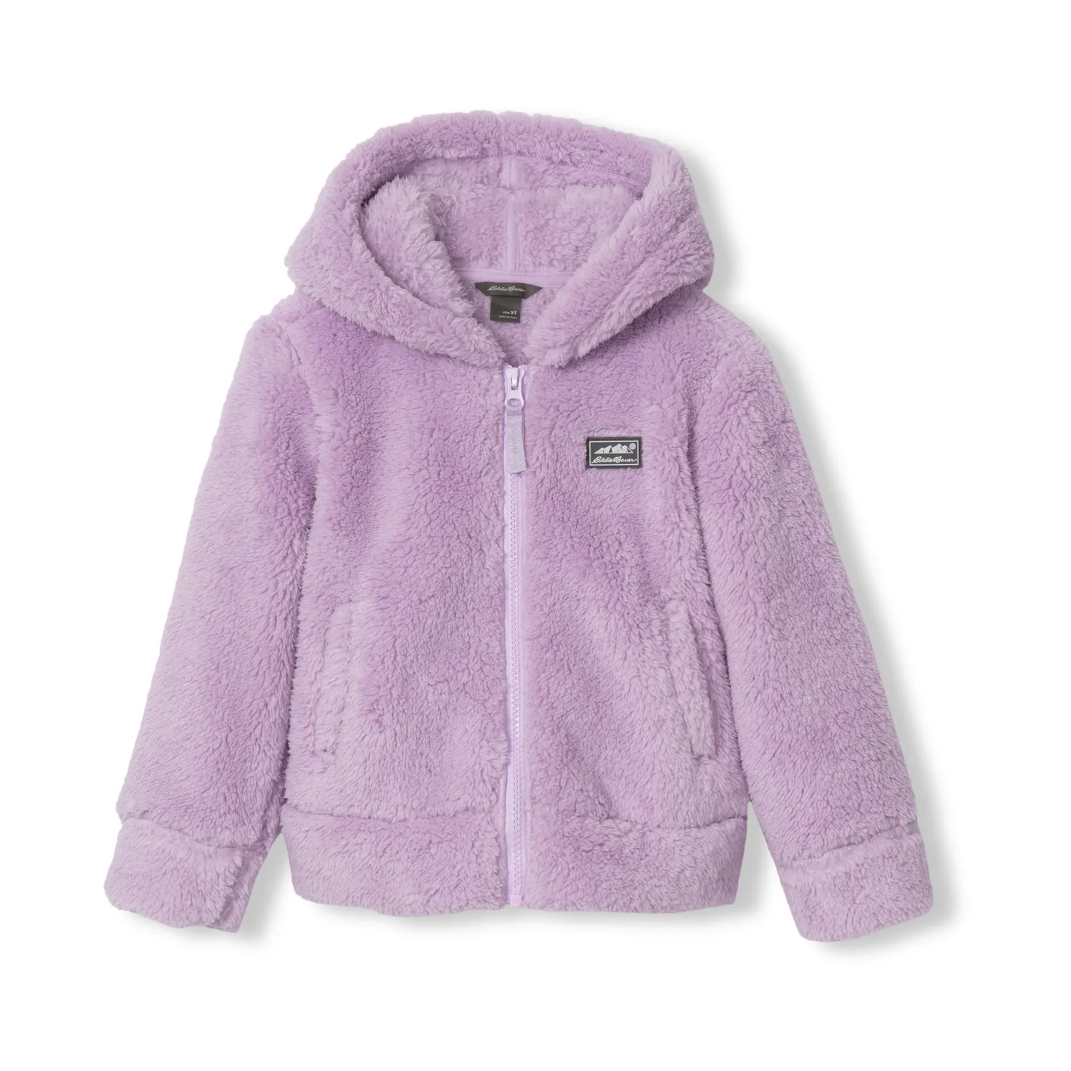 Eddie Bauer Infant Quest Fleece Plush Hooded geaca bebelusi albastru calduroasa