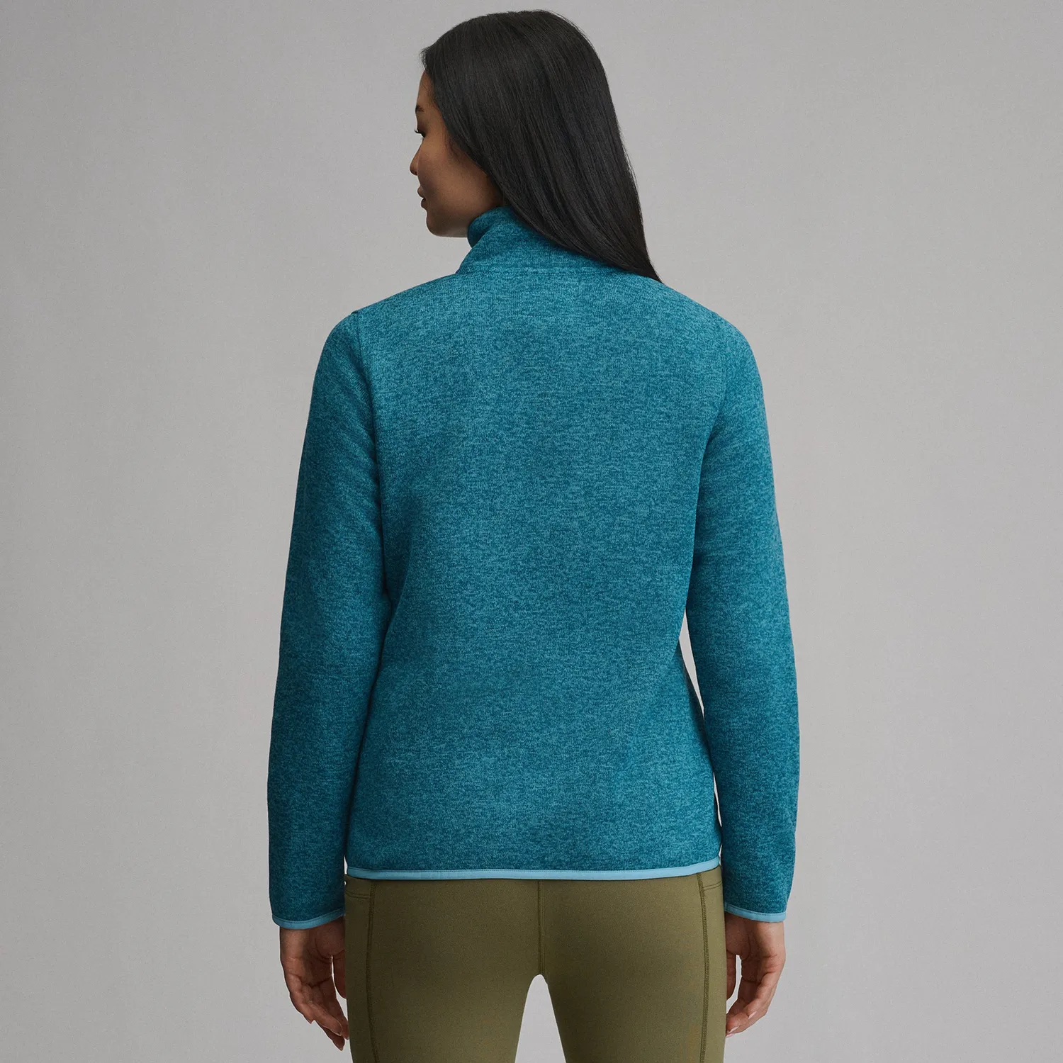 Eddie Bauer Radiator 2.0 geaca fleece gri deschis calduroasa